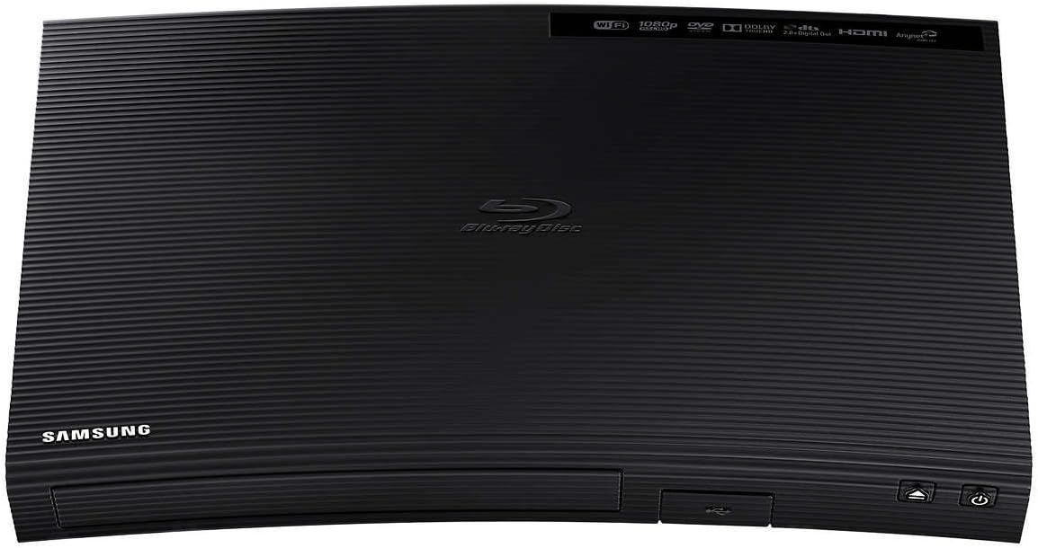 Samsung BD-JM57C Streaming Blu-ray Player with Wi-Fi (Renewed)