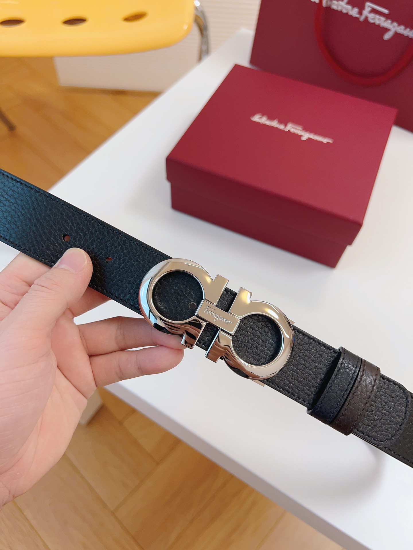 Ferragamo belt-131