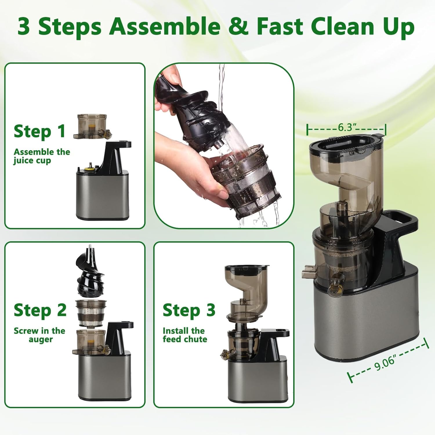 Cold Press Juicer,6.3