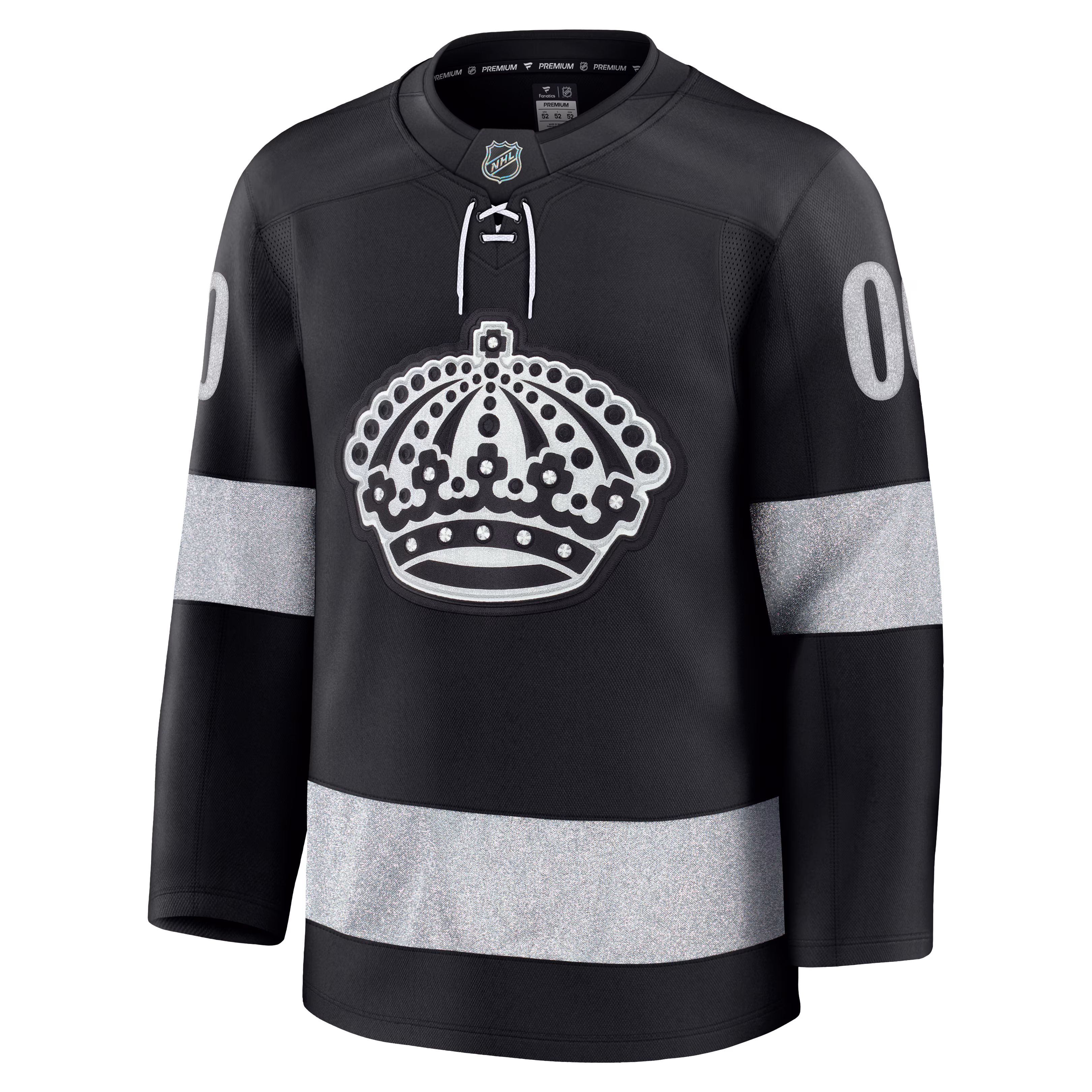 Los Angeles Kings Fanatics Alternate Premium Custom Jersey - Black