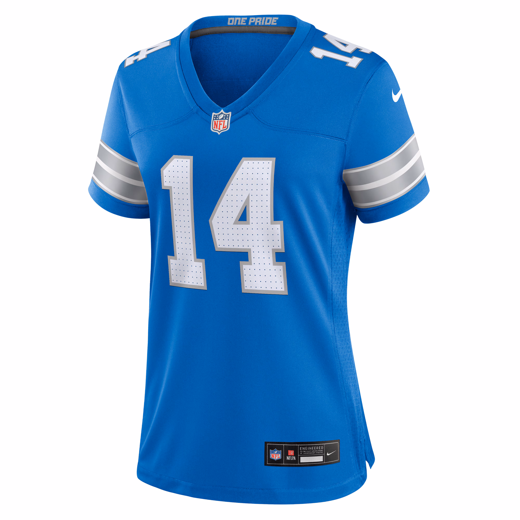 Amon-Ra St. Brown Detroit Lions Nike Women's Team Game Jersey - Blue