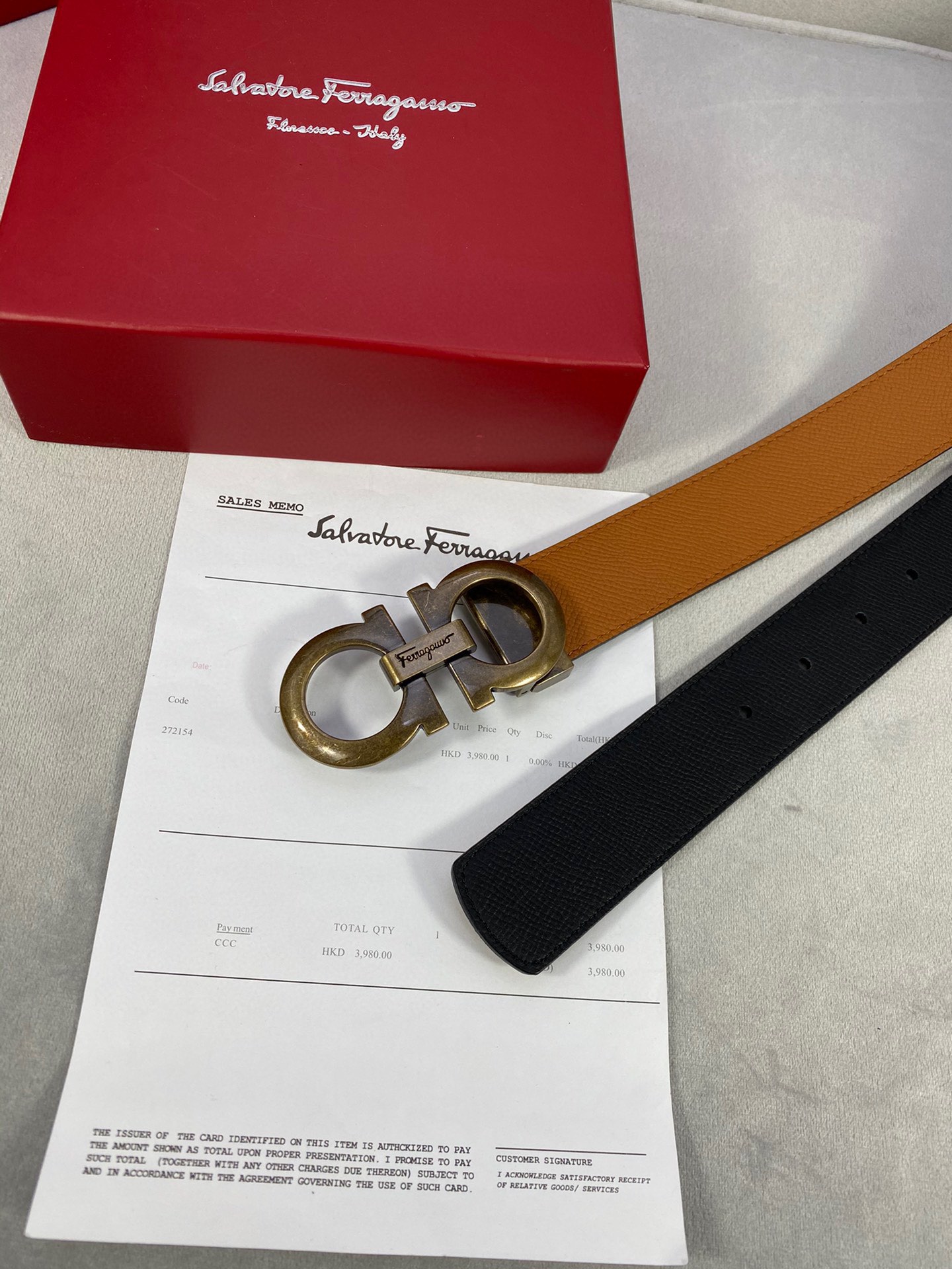 Ferragamo belt-85