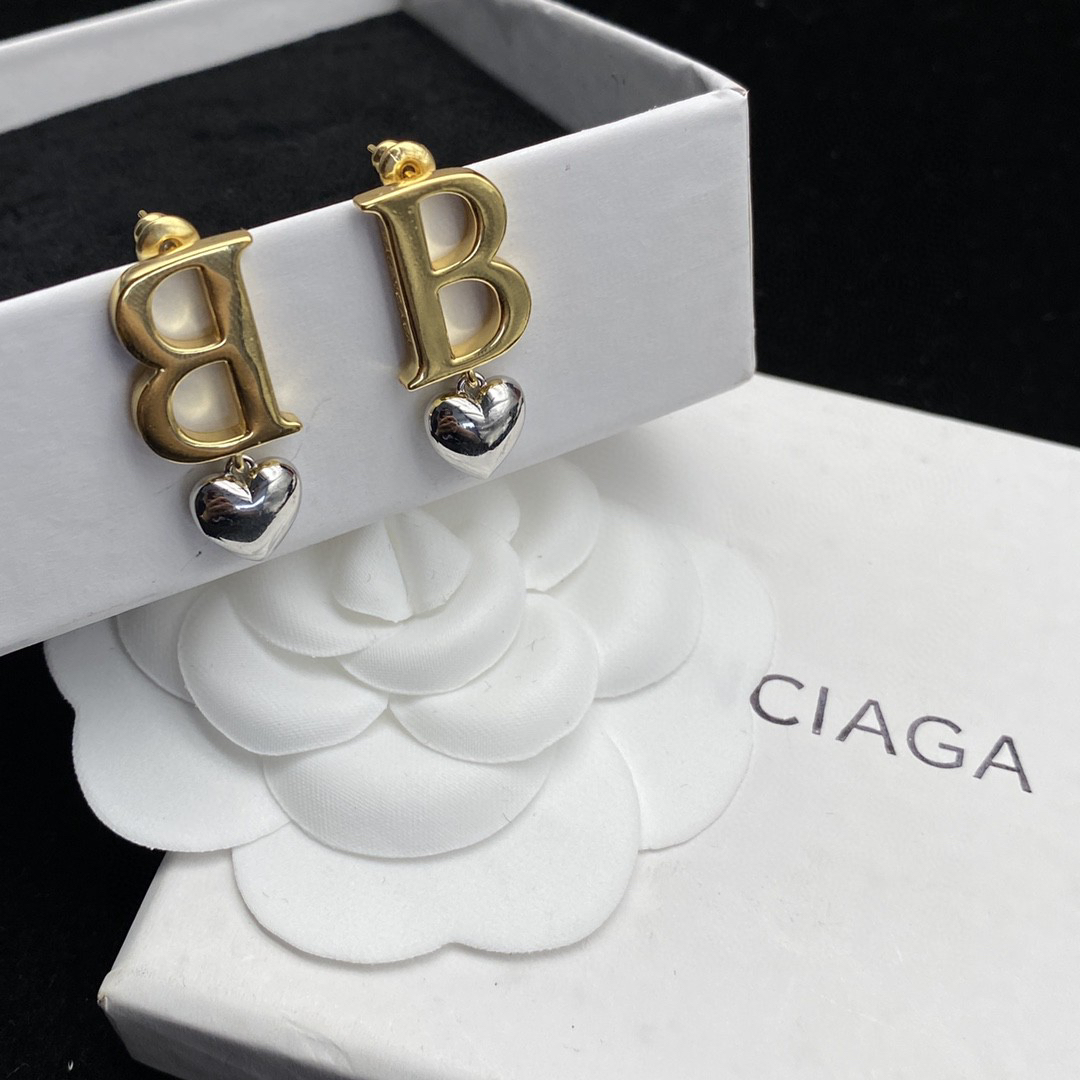 Balenciaga earrings-38