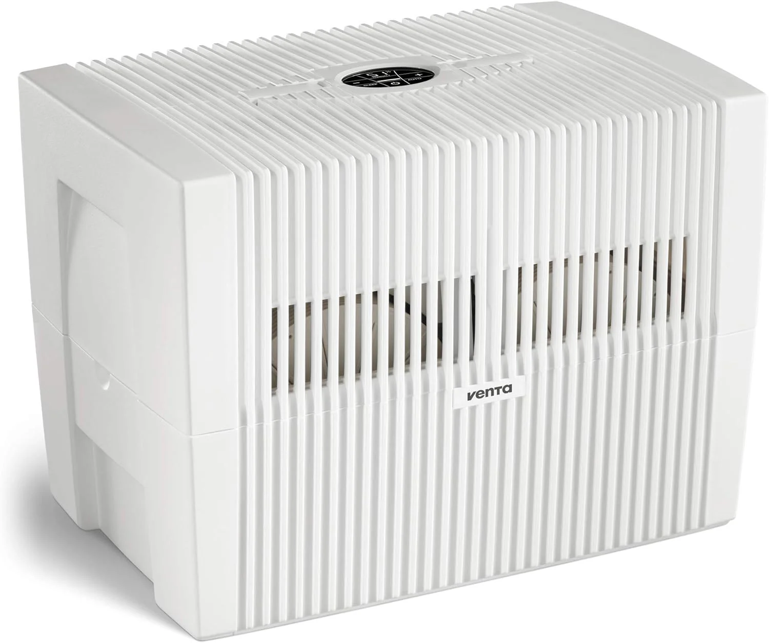 Black Humidifier - Filterless evaporative humidifier for spaces up to 645 square feet