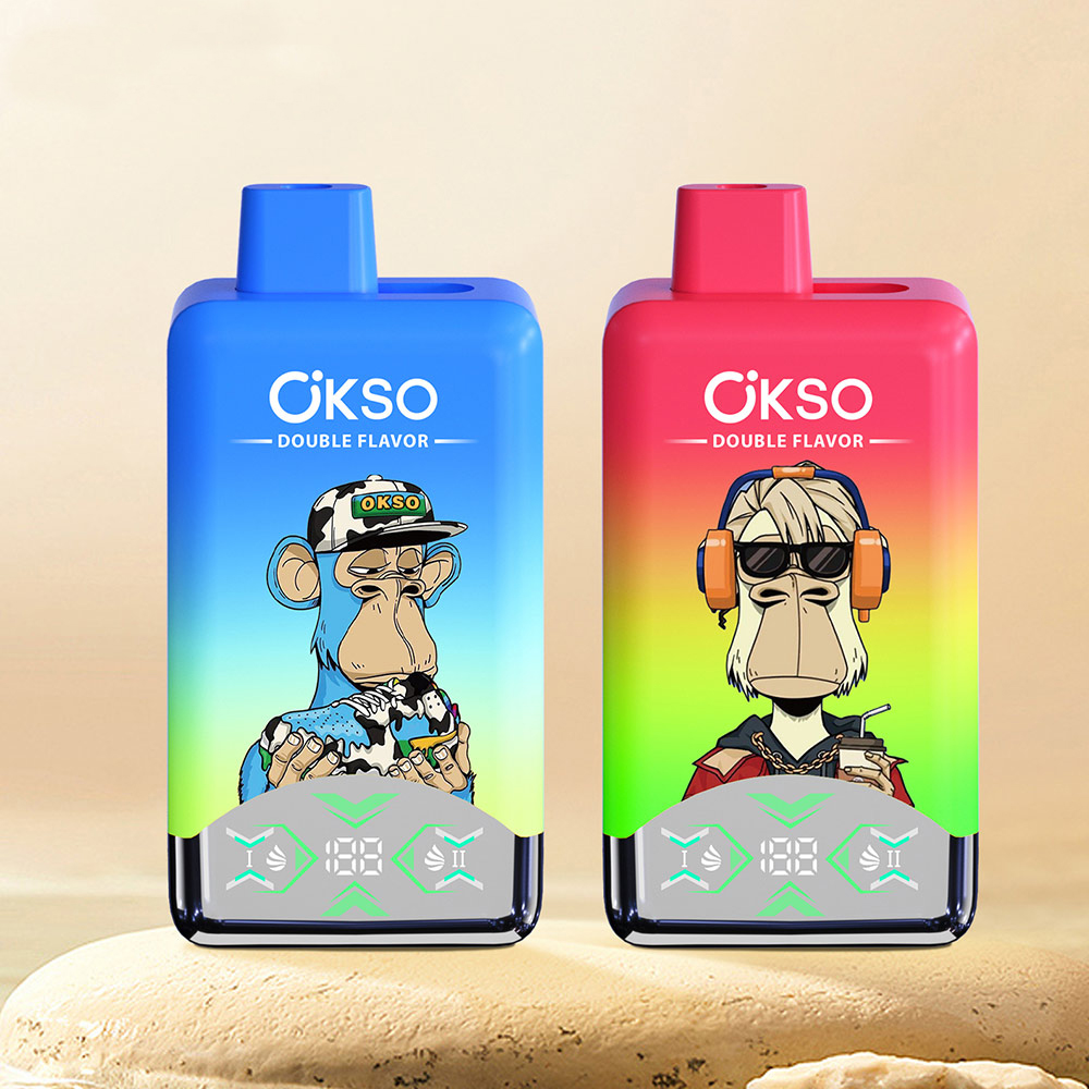OKSO Double Flavor 60k Puffs 60000 Disposable Vape E-zigaretten