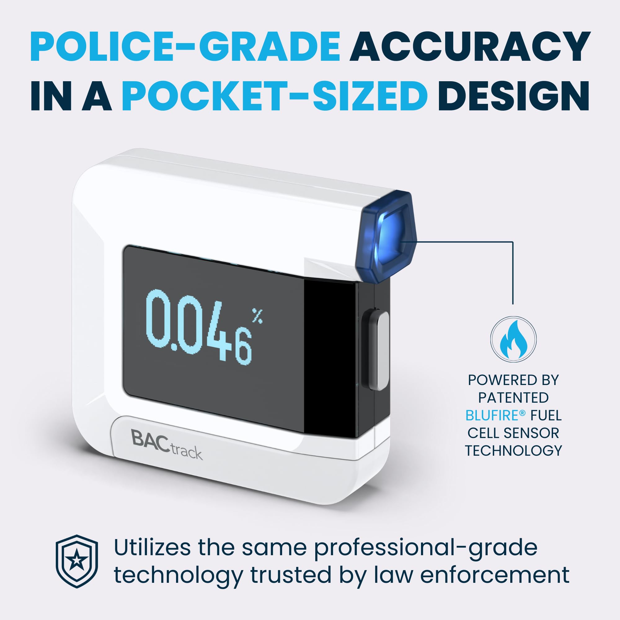 BACTRACK C8 Breathalyzer - Professional Accuracy & Wireless Connectivity
