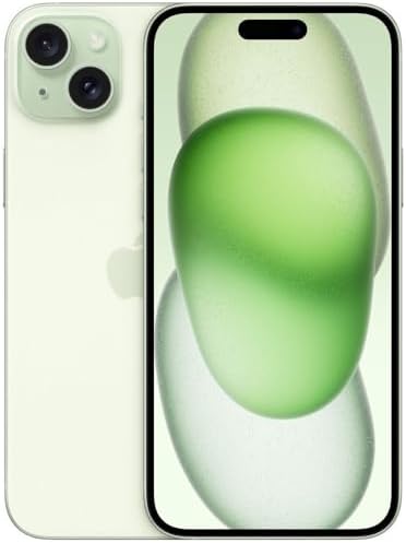 Apple iPhone 15, 128GB, Green - Unlocked (Renewed)