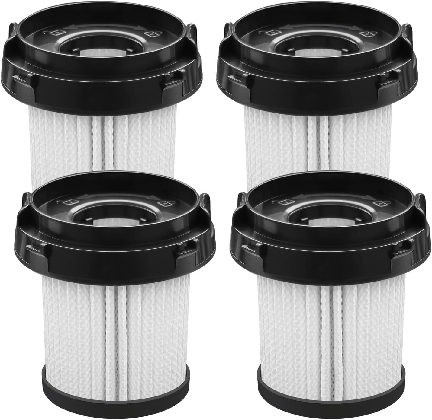 Cordless Vacuum Cleaner HEPA Filter Compatible with SVHT Cordless vacuum Cleaner, 4-Pcs