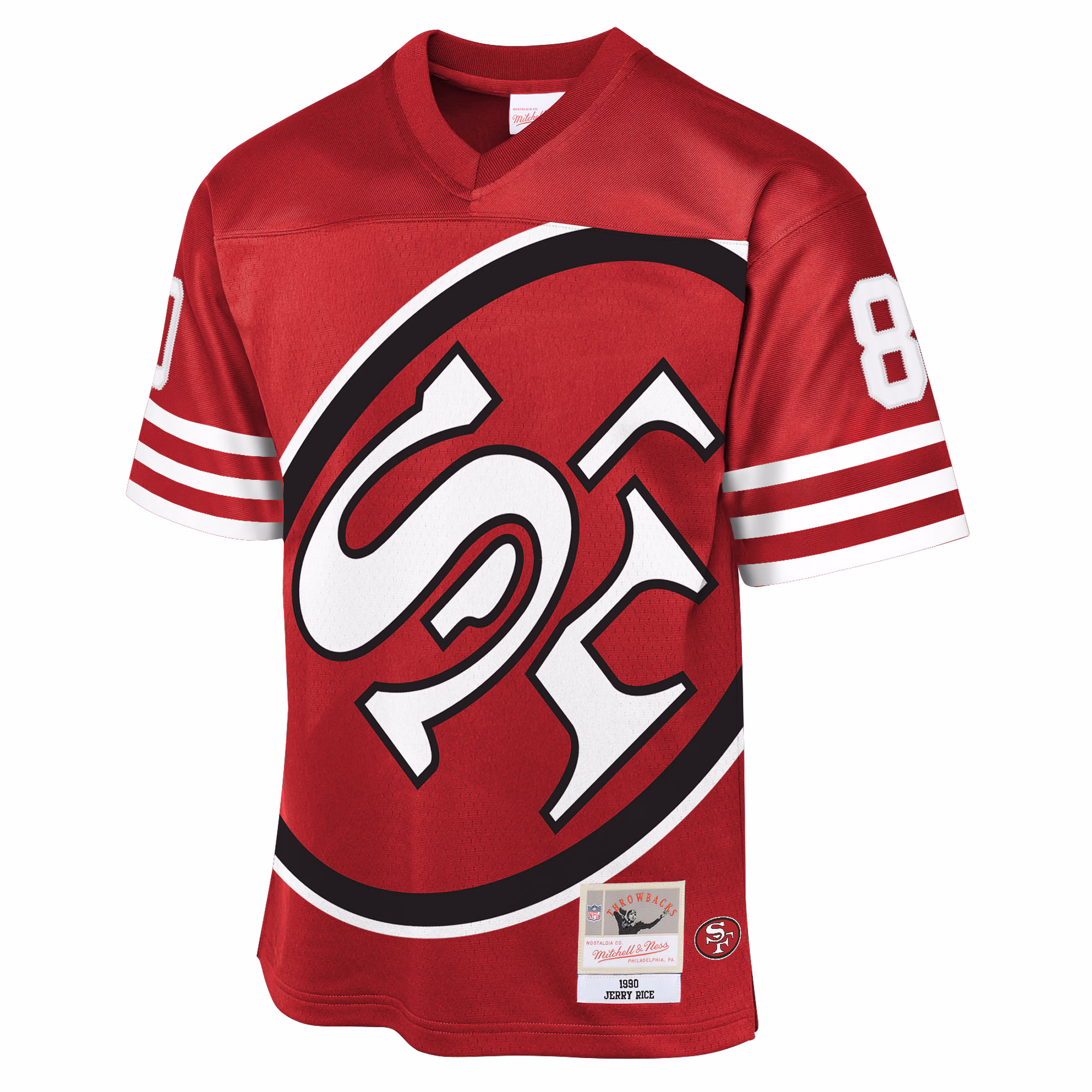 Jerry Rice San Francisco 49ers Mitchell & Ness Youth 1990 Throwback Fashion Jersey - Scarlet