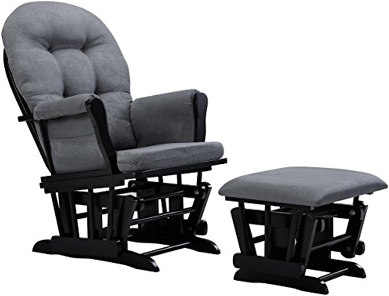 Maykoosh Glider and Ottoman Cushion Set - 2 Piece Comfort Recliner Pad