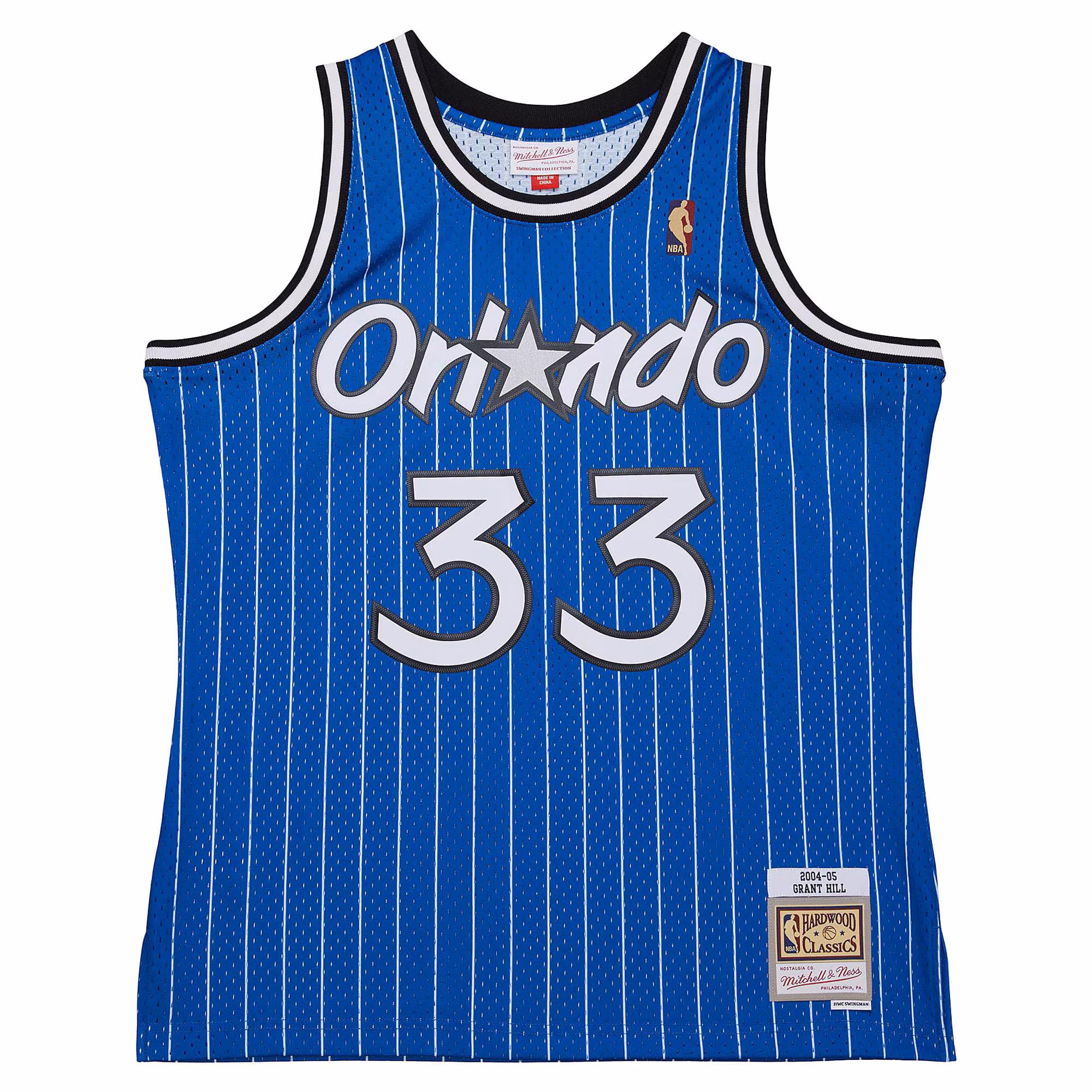 Grant Hill Orlando Magic Mitchell & Ness 2004/05 Hardwood Classics Swingman Jersey - Blue
