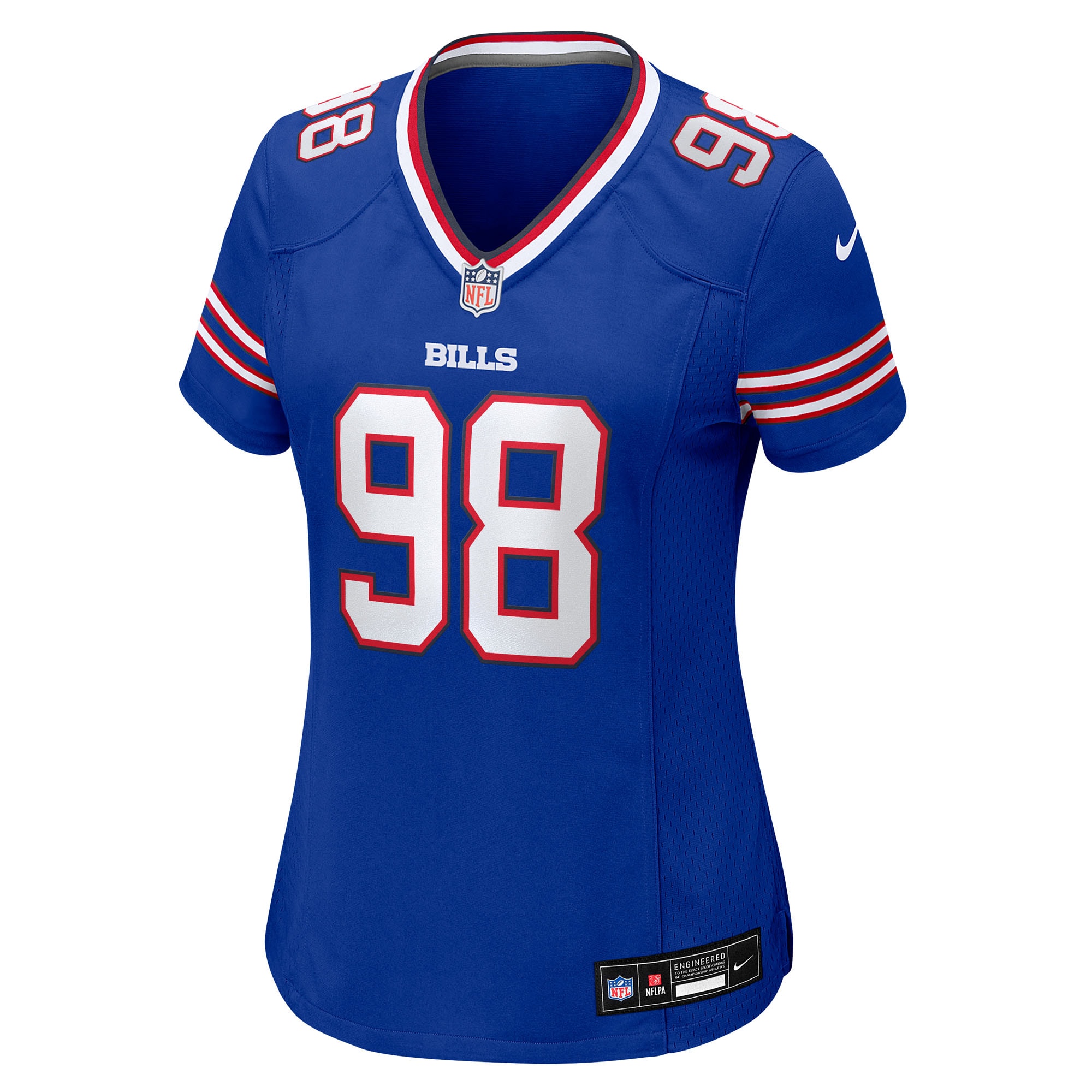 T.J. Sanders Buffalo Bills Nike Women's Team Game Jersey -  Royal