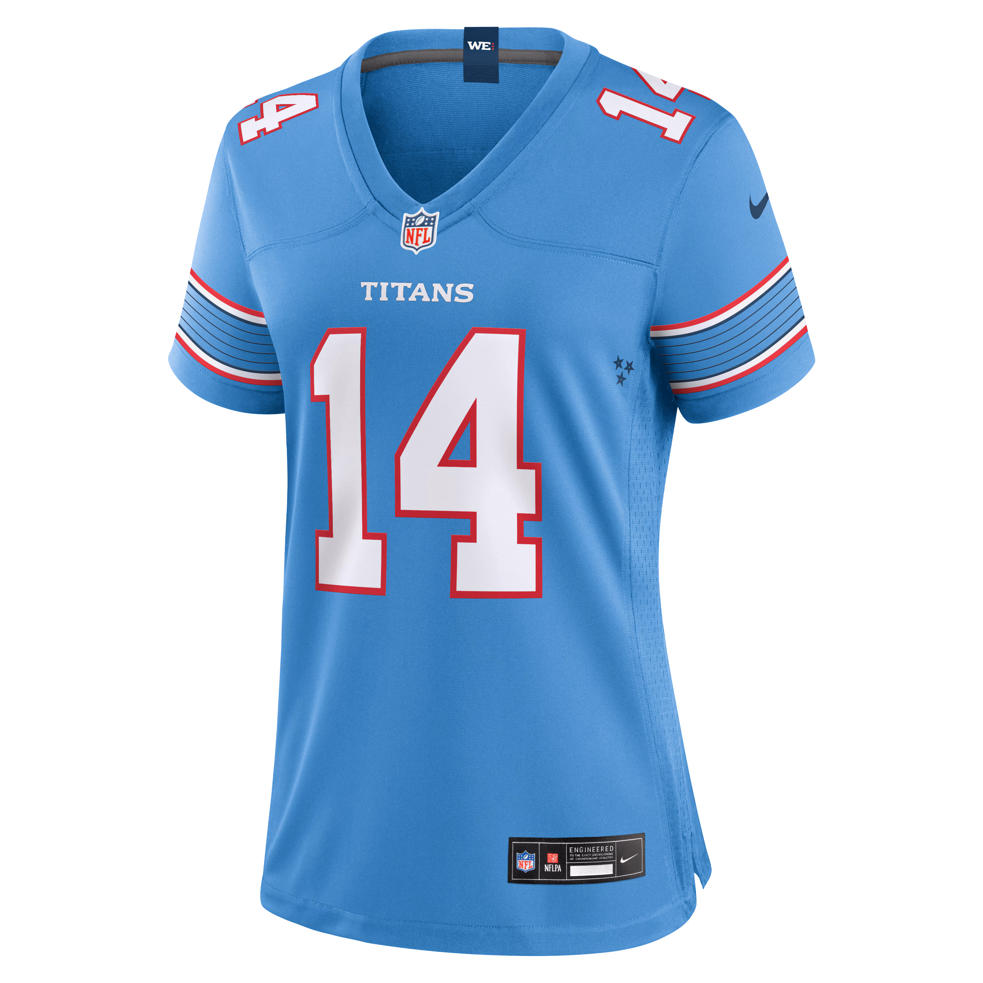 Carnell Tate Tennessee Titans Nike Women's Team Game Jersey - Light Blue