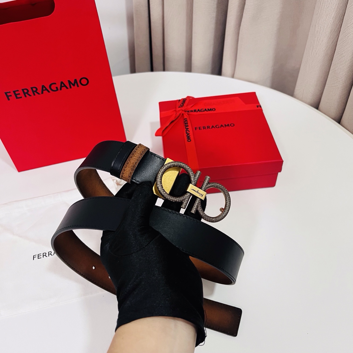 Ferragamo belt-75