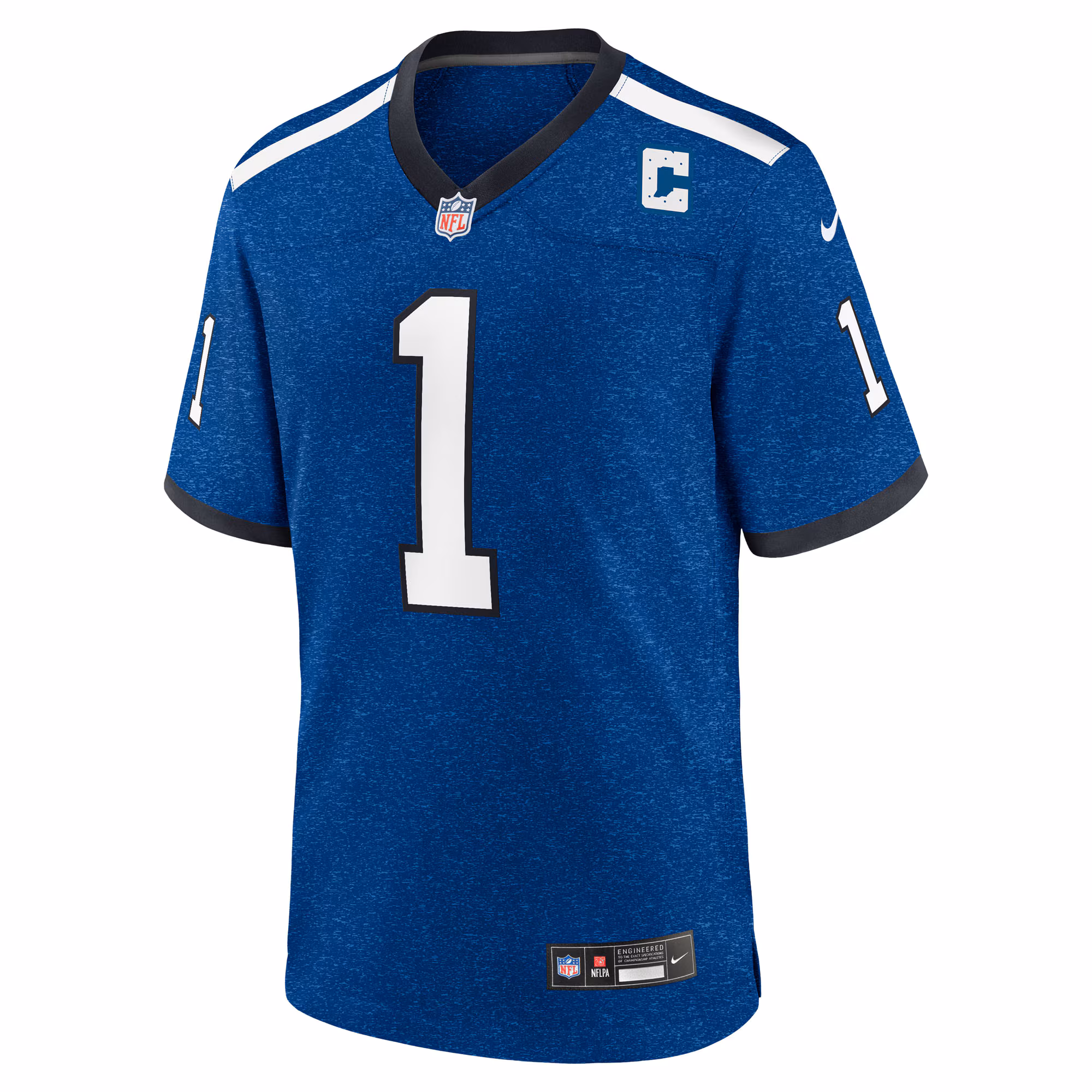 Ahmad Sauce Gardner Indianapolis Colts Nike Alternate 2 Indiana Nights Game Jersey -  Heather Royal