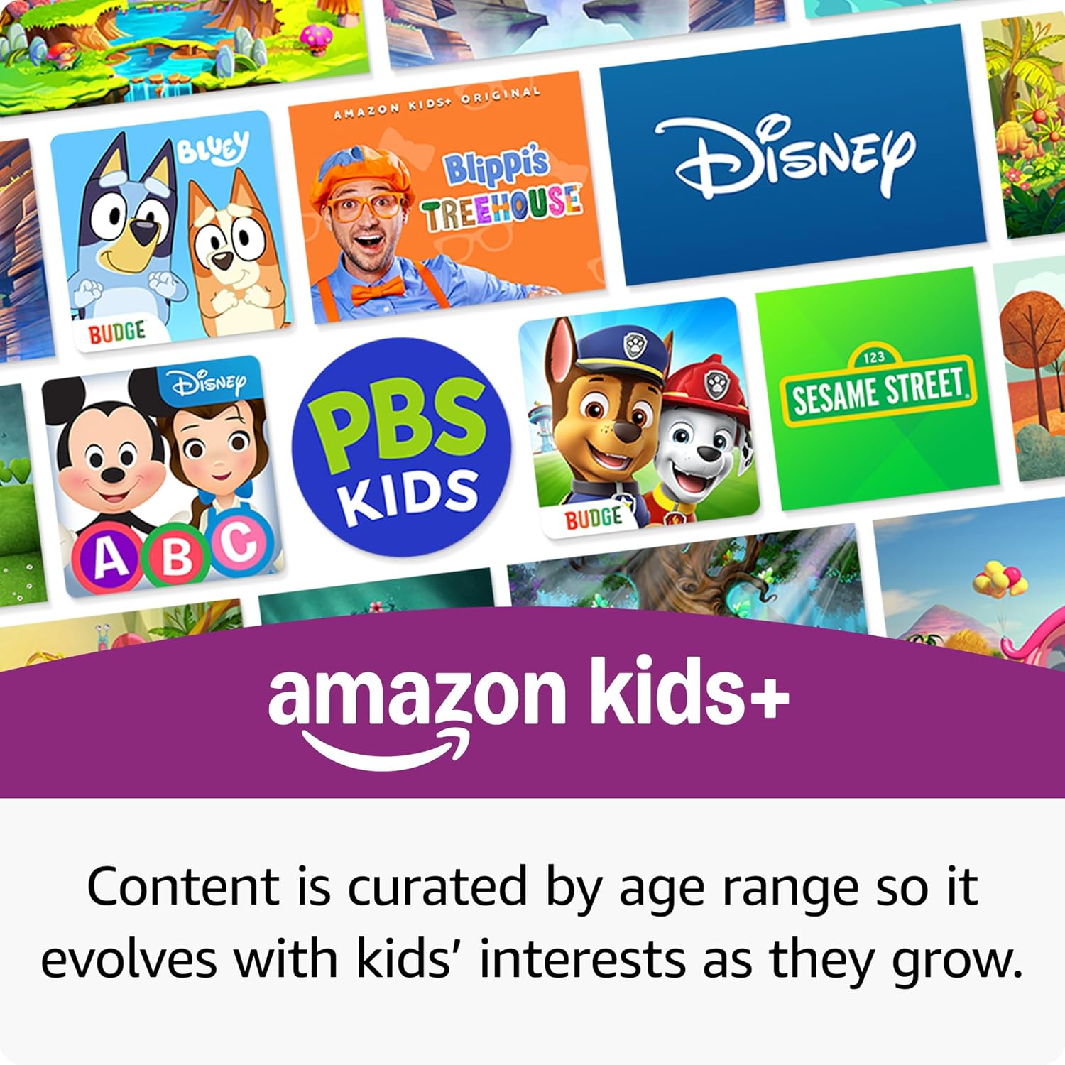 Amazon Fire 7 Kids tablet (newest model) ages 3-7. Top-selling 7