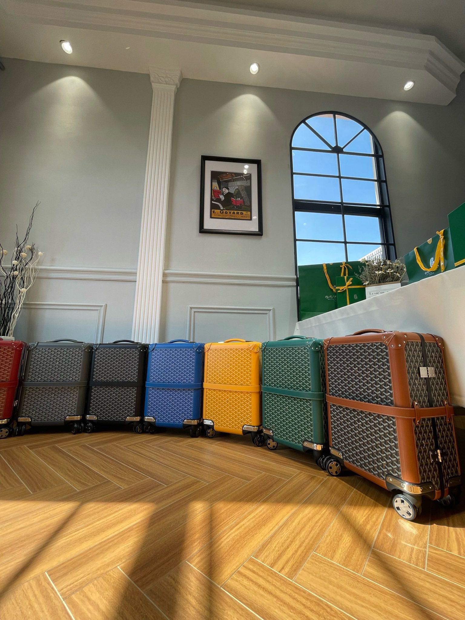 Goyard luggage-39