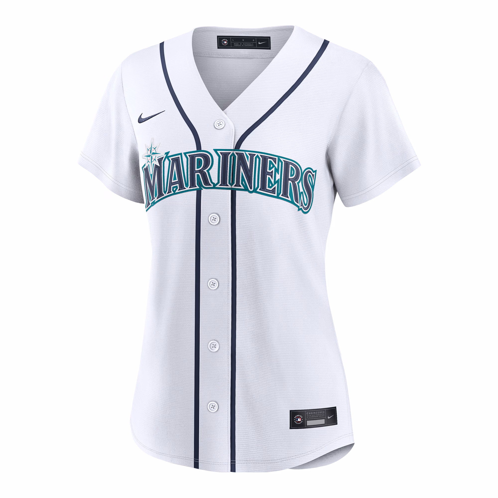 Logan Gilbert Seattle Mariners Nike Women's Home Replica Jersey - White