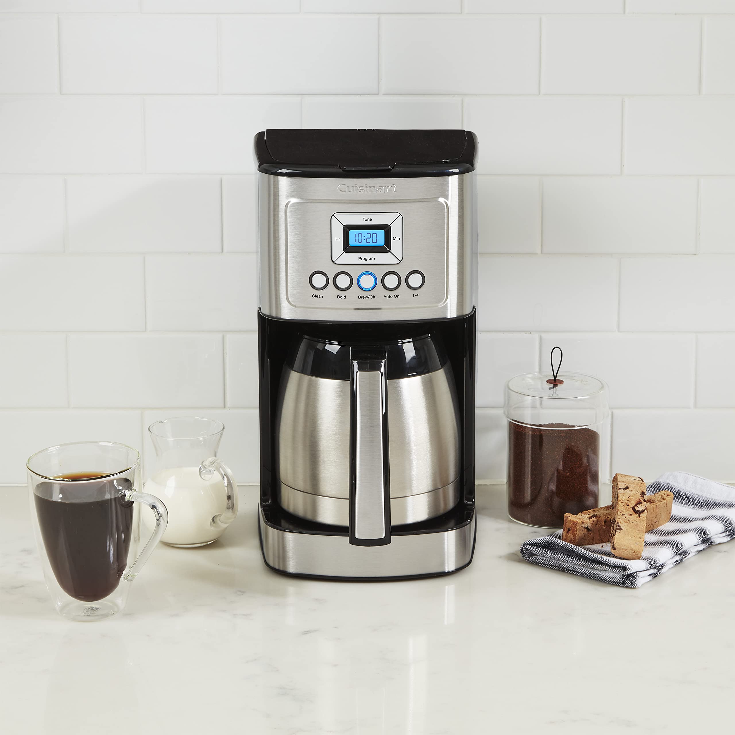 CUISINART 12-Cup Programmable Coffee Maker with Thermal Carafe