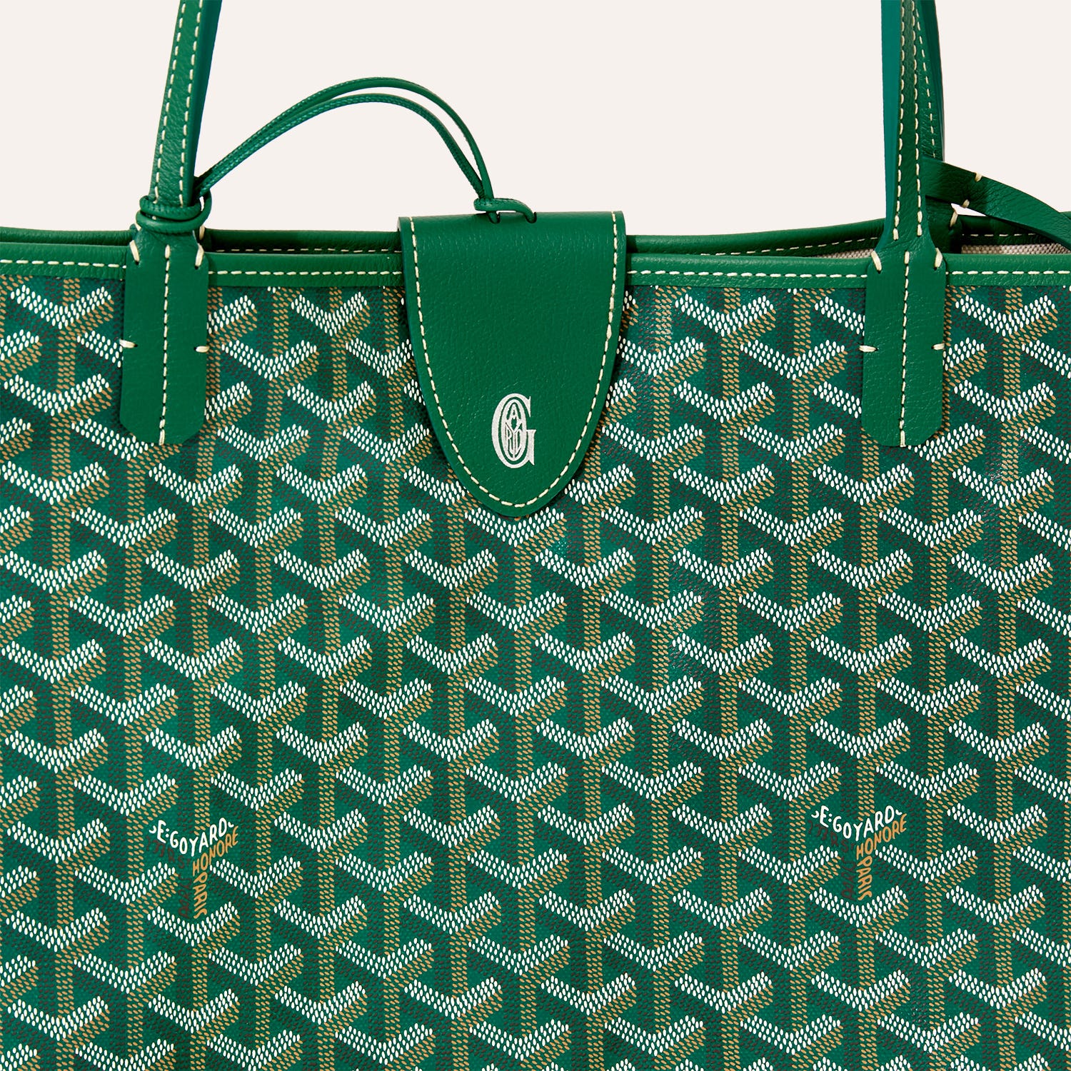 Saint Louis GM bag Stripes and Initials