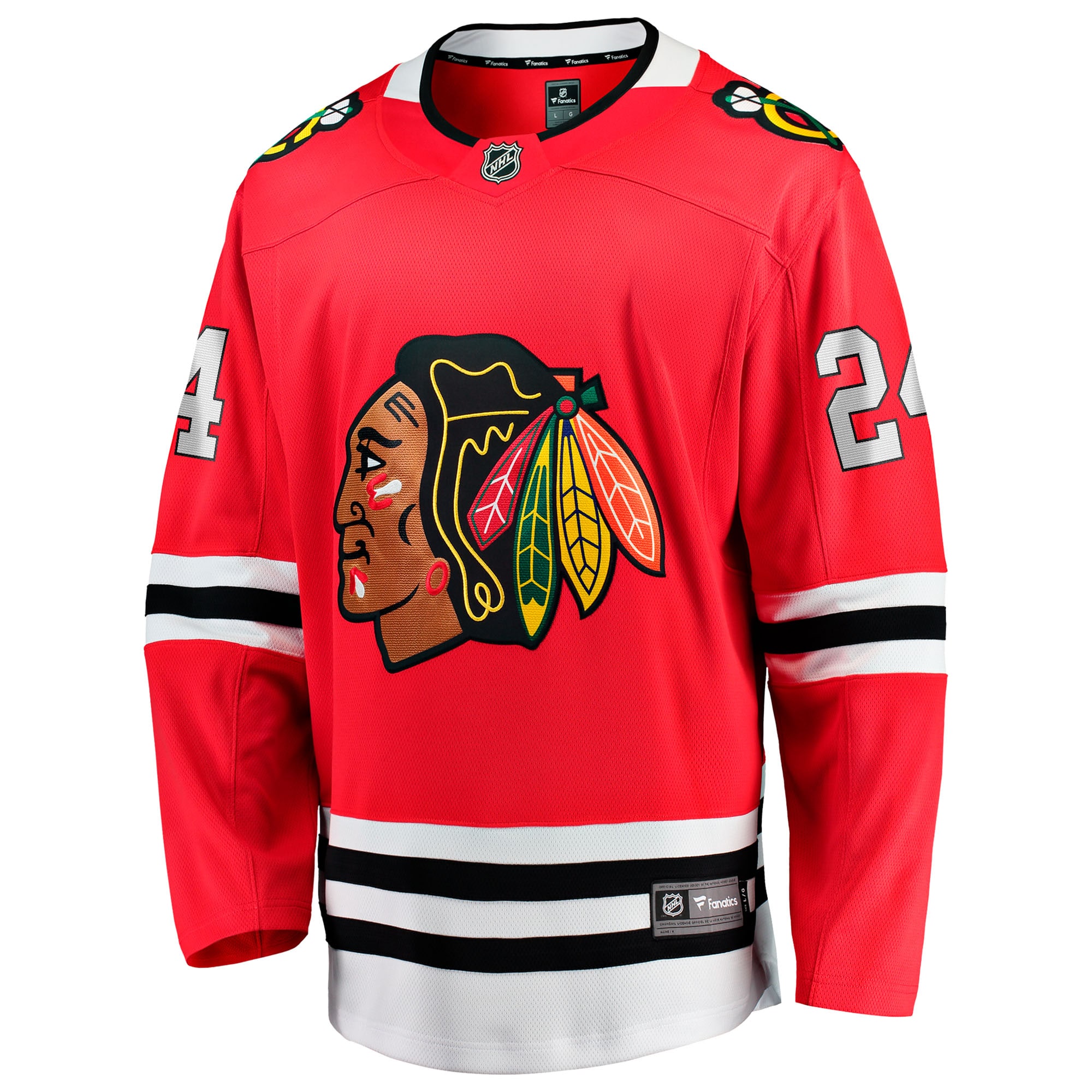 Sam Lafferty Chicago Blackhawks Fanatics Home Breakaway Jersey - Red