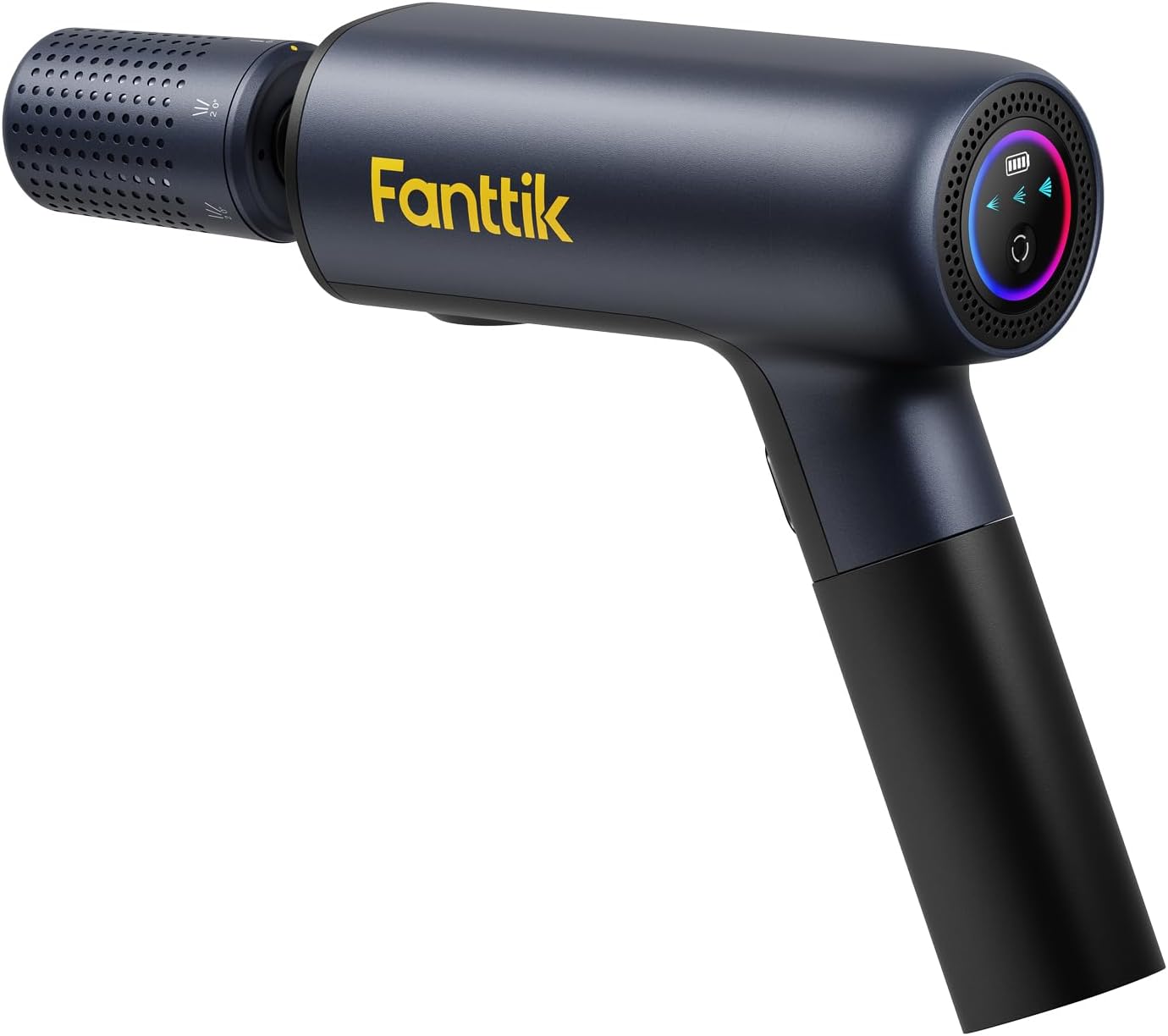 Fanttik NB10 Flip Foldable Washer Gun, Portable Cordless Washer Sprayer, Multi-Scenario Compatibility, 5-in-1 Nozzle, HD LED Display and Type-C Charging, for Light Washing Jobs