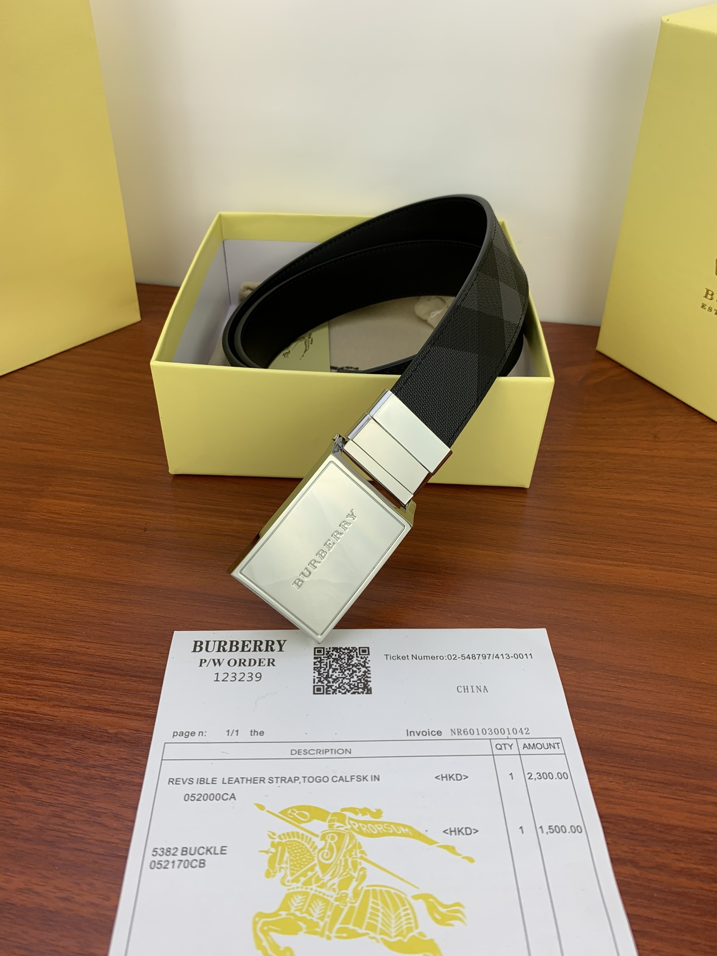 Burberry belt-108