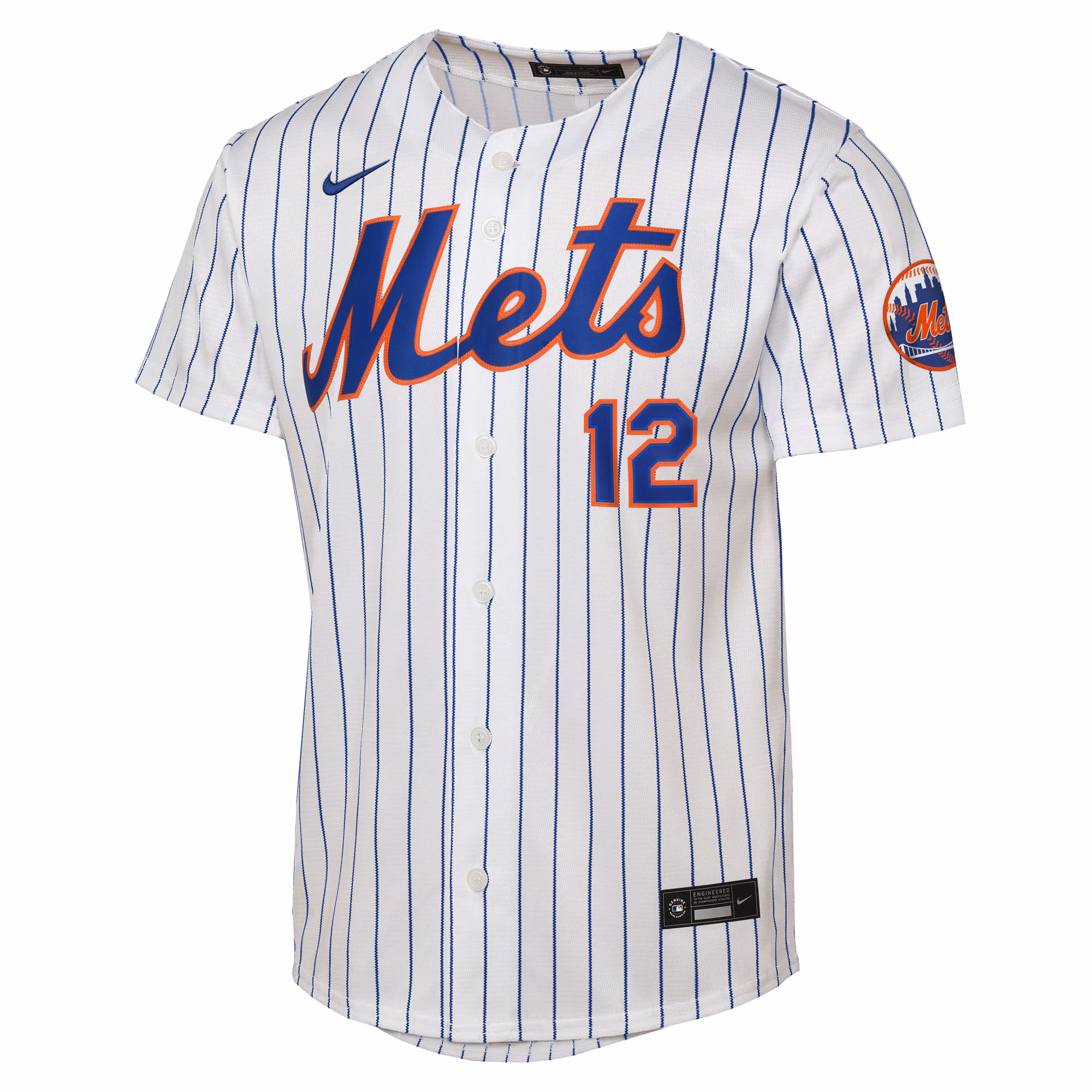Francisco Lindor New York Mets Nike Youth Home Stadium Player Jersey - White