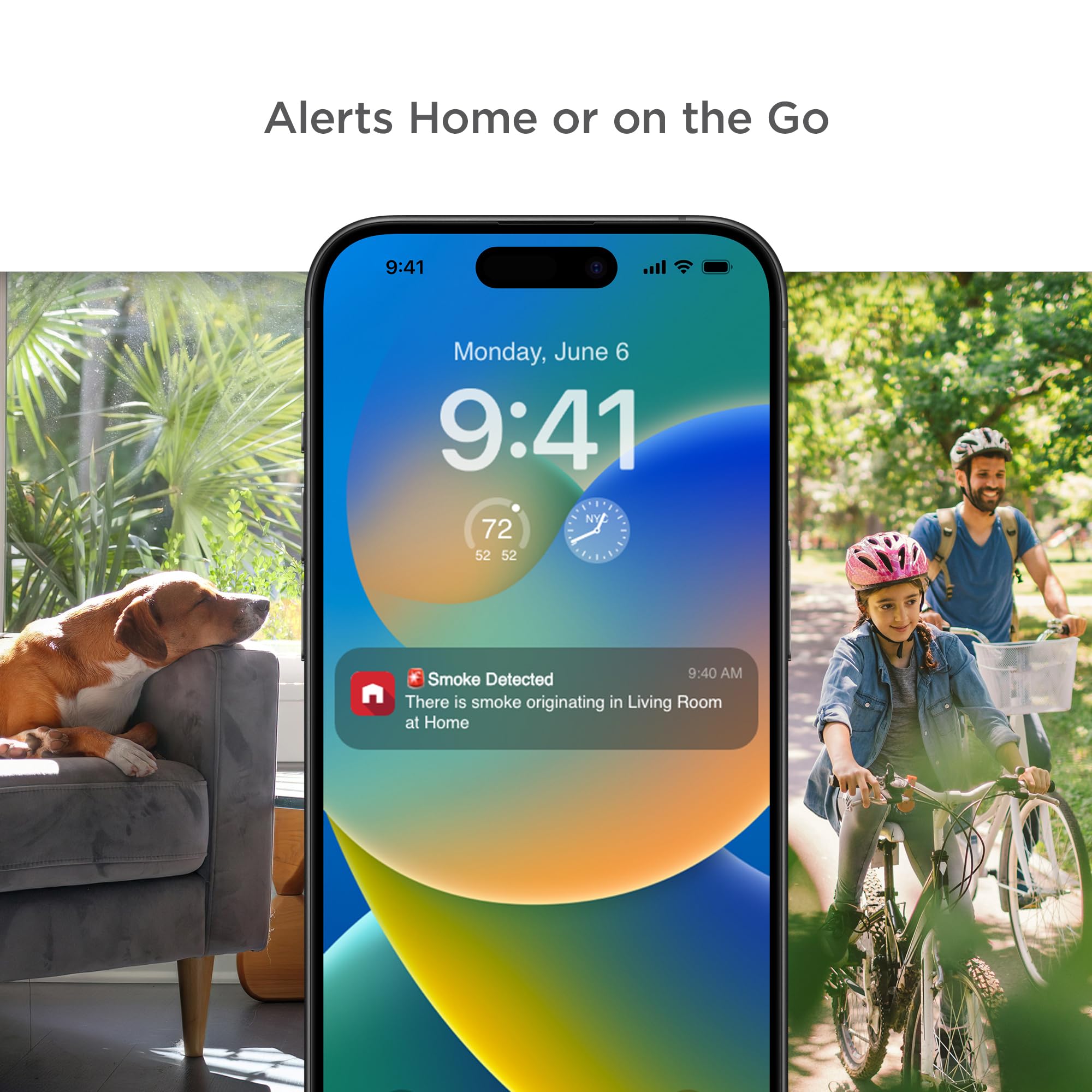FIRST ALERT SC5 Hardwire Smart Smoke & CO Alarm, 1-Pack