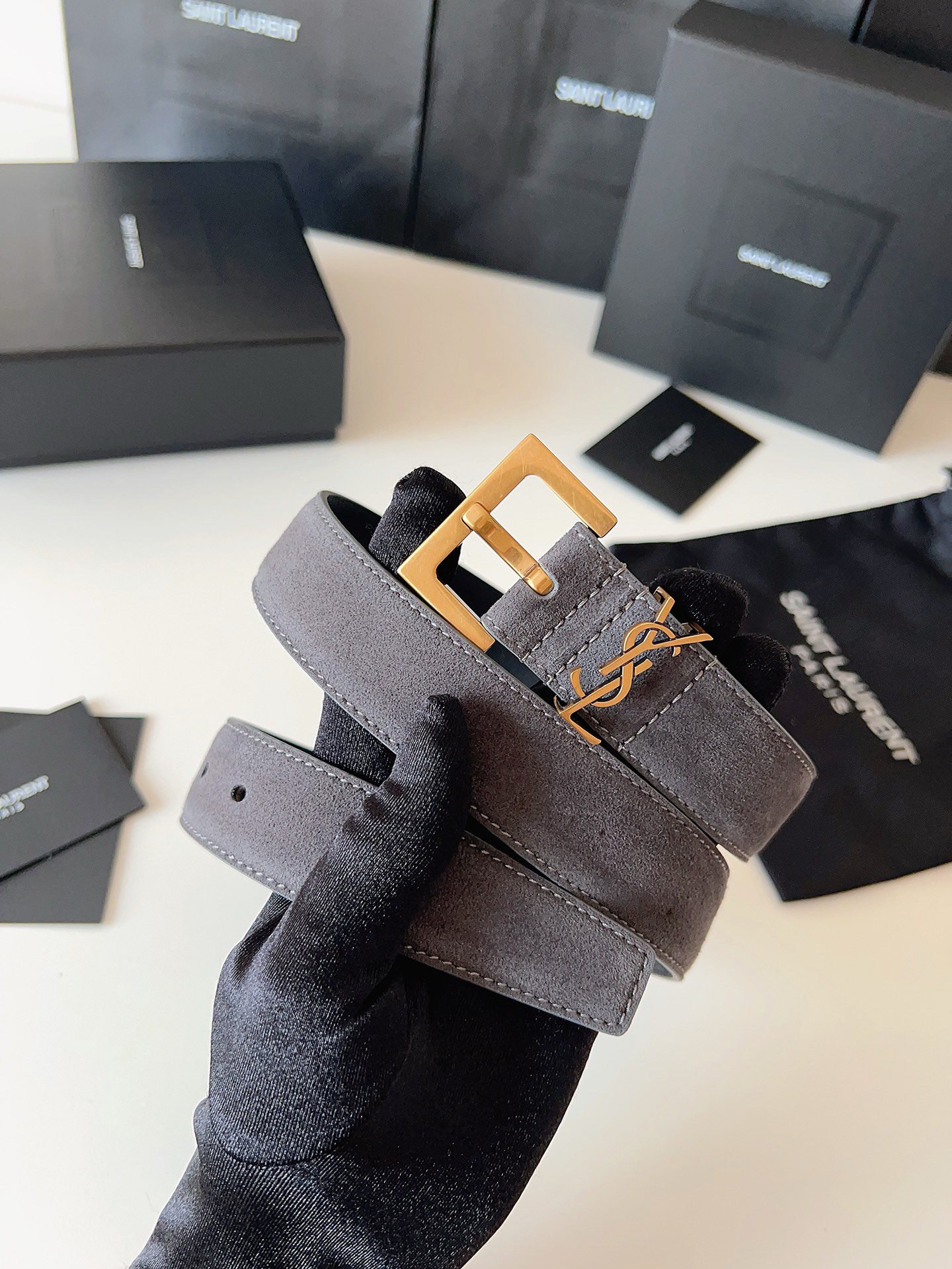 YSL belt-13