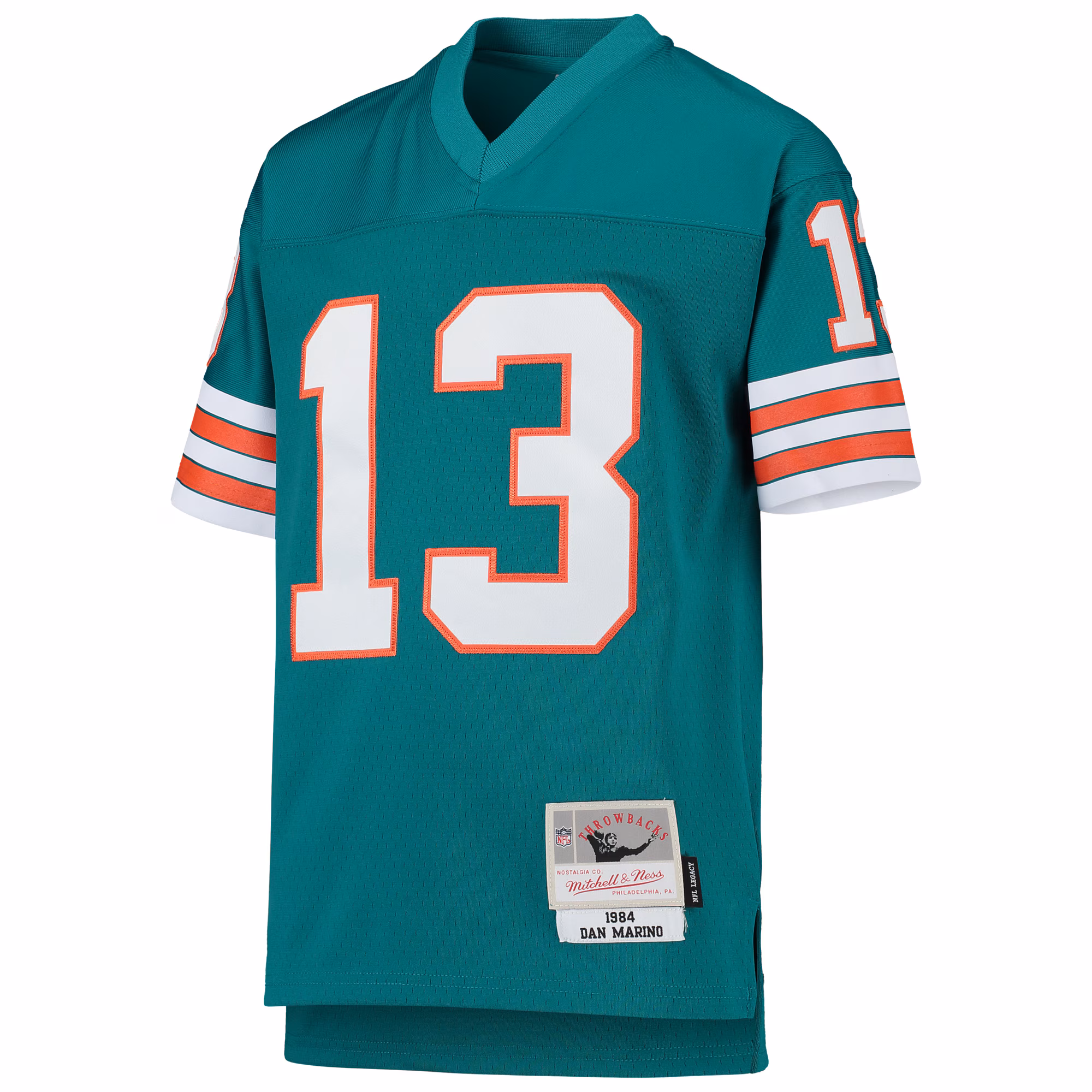 Dan Marino Miami Dolphins Mitchell & Ness Youth 1984 Legacy Retired Player Jersey - Aqua