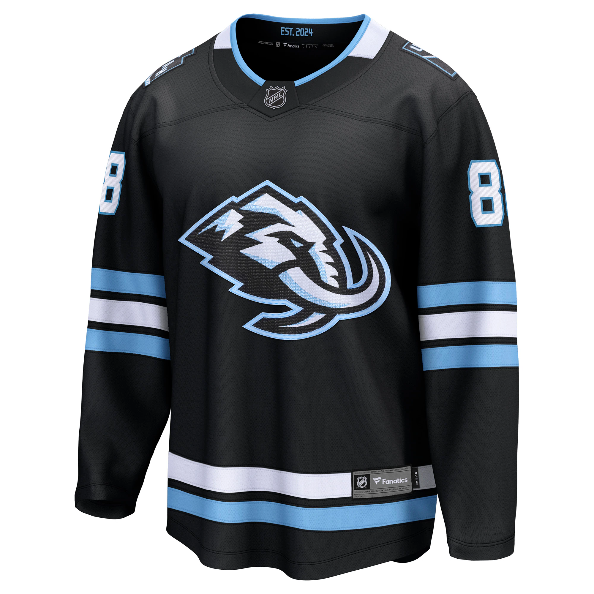 Nate Schmidt Utah Mammoth Fanatics Home Breakaway Player Jersey - Black
