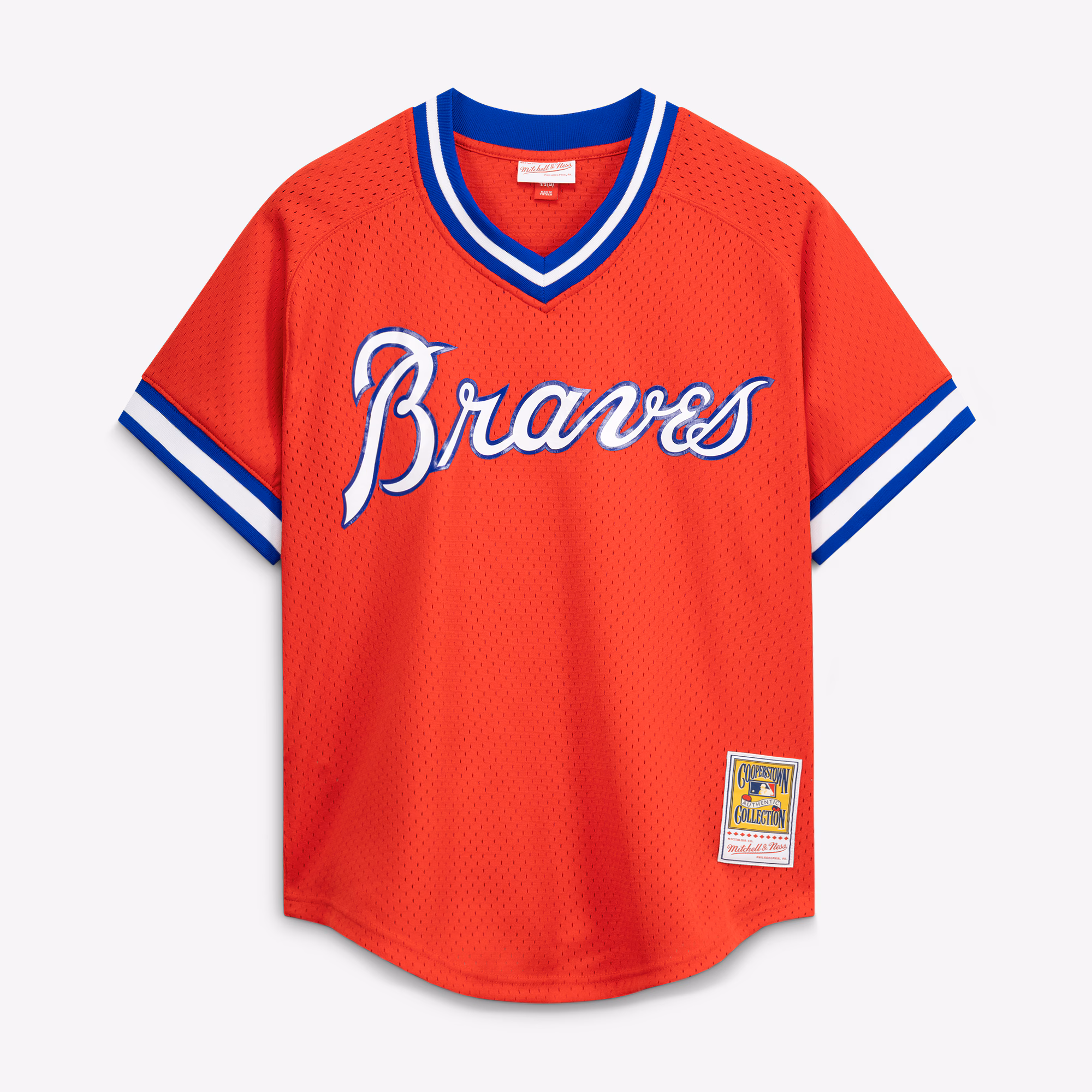 Dale Murphy Atlanta Braves Mitchell & Ness Authentic Batting Practice Jersey - Scarlet
