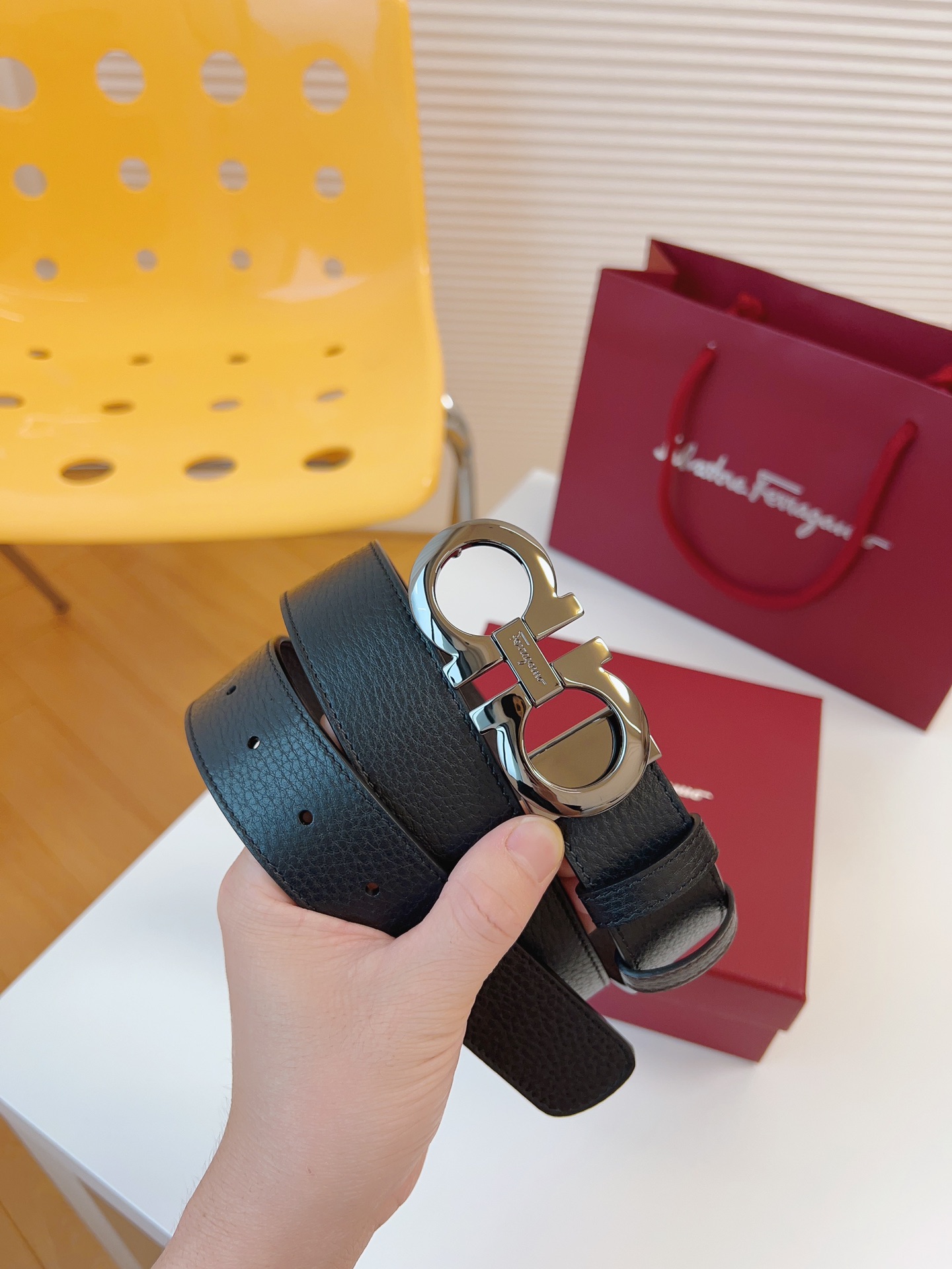 Ferragamo belt-130