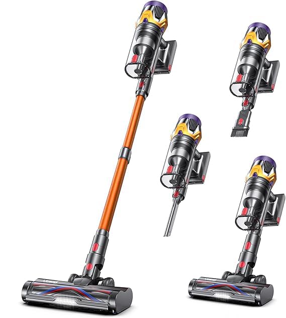 UOSOGI Cordless Vacuum Cleaner 55KPA 650W 70Mins Stick