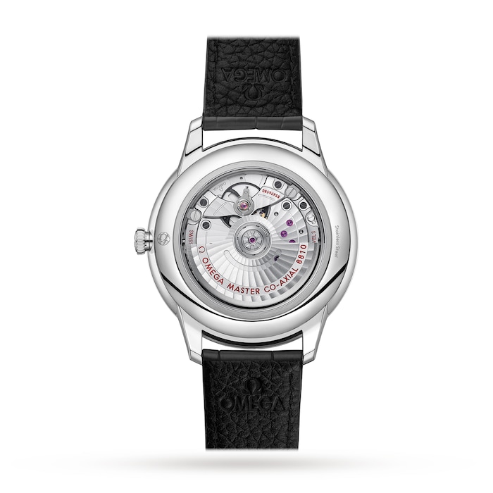 De Ville Prestige Co-Axial Chronometer Power Reserve 41mm Mens Watch Silver