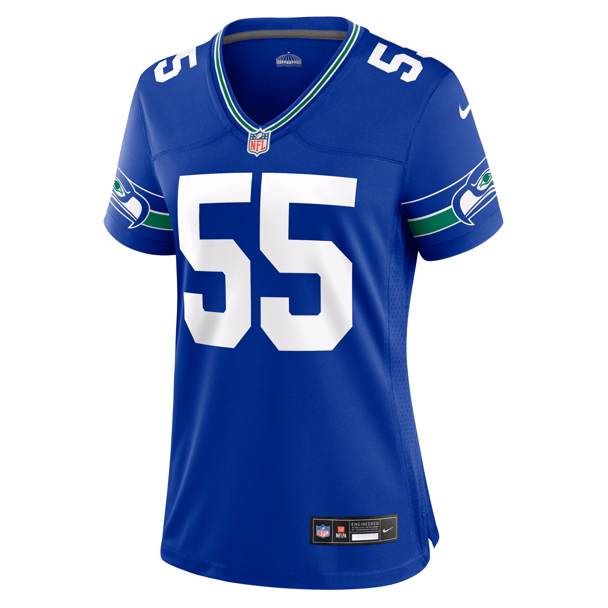 Brian Bosworth Seattle Seahawks Nike Women's Throwback Retired Player Game Jersey - Royal