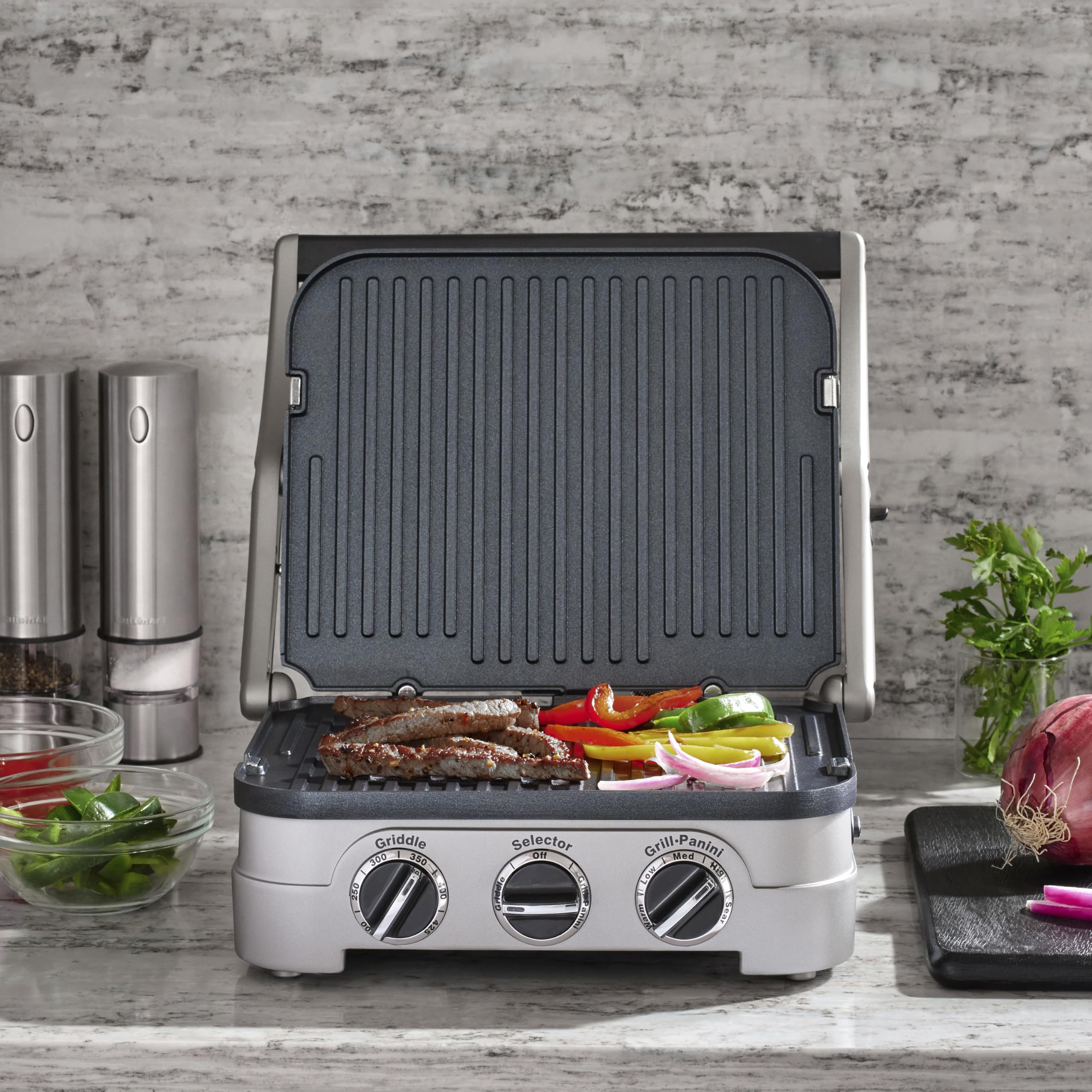 CUISINART Griddler 5-in-1 Indoor Grill & Panini Press
