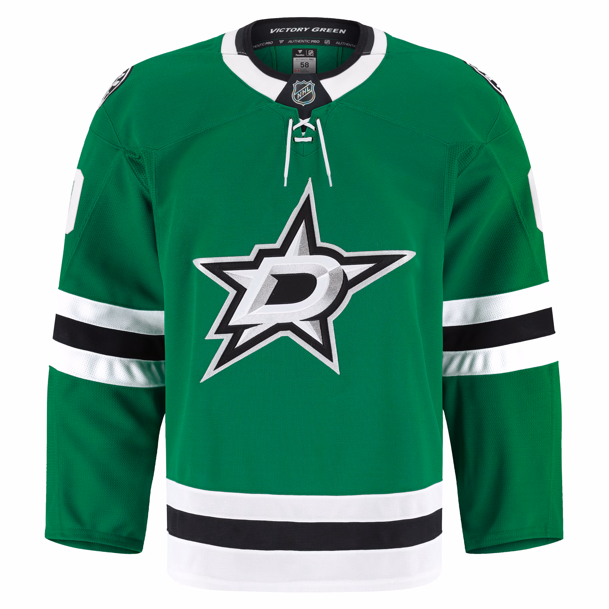 Dallas Stars Fanatics Home Authentic Pro Custom Jersey - Kelly Green