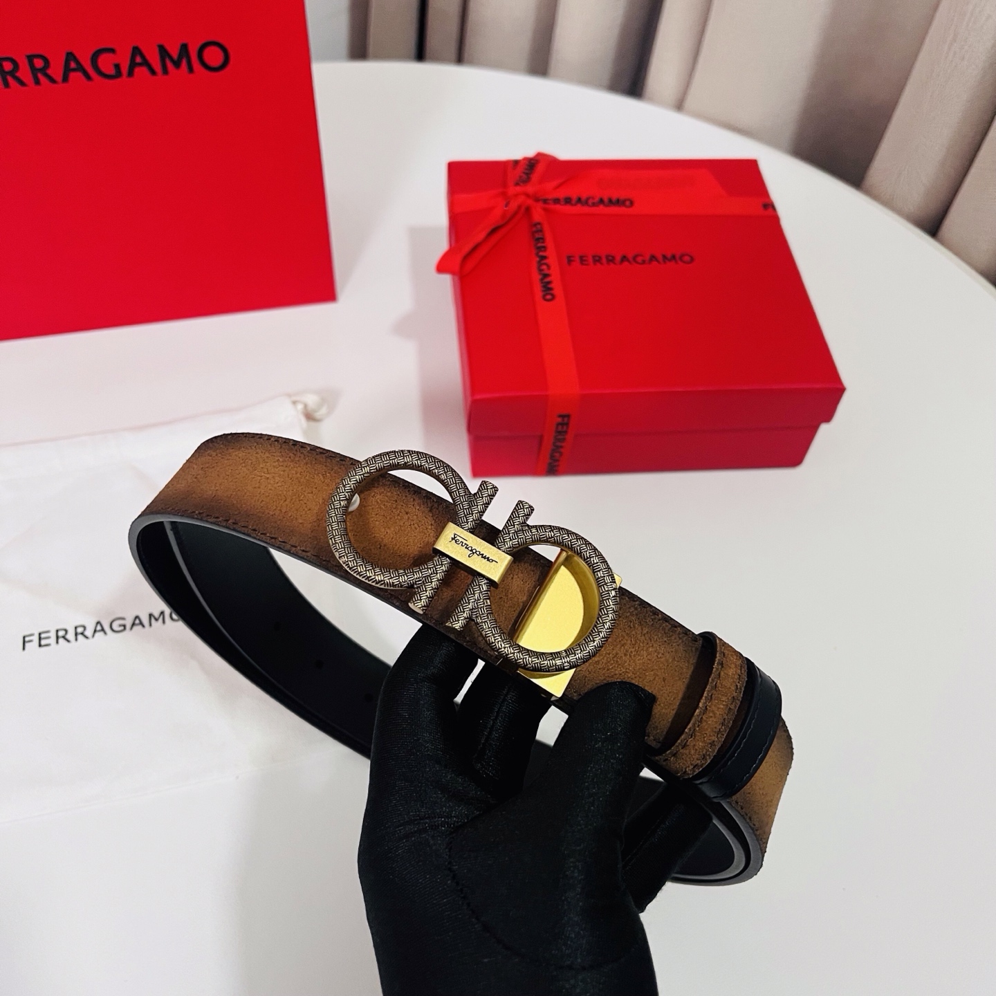 Ferragamo belt-75