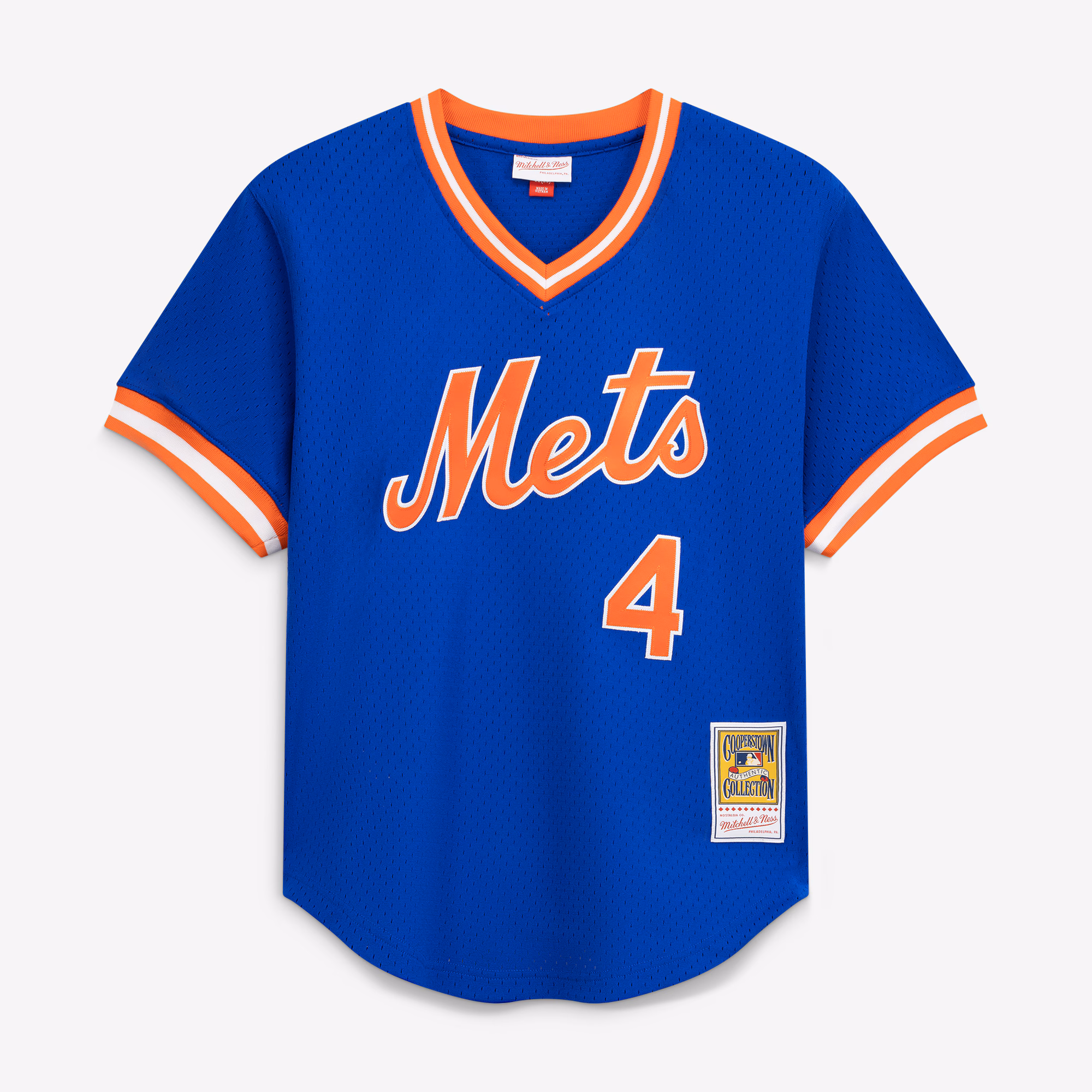 Lenny Dykstra New York Mets Mitchell & Ness Authentic Batting Practice Jersey - Royal