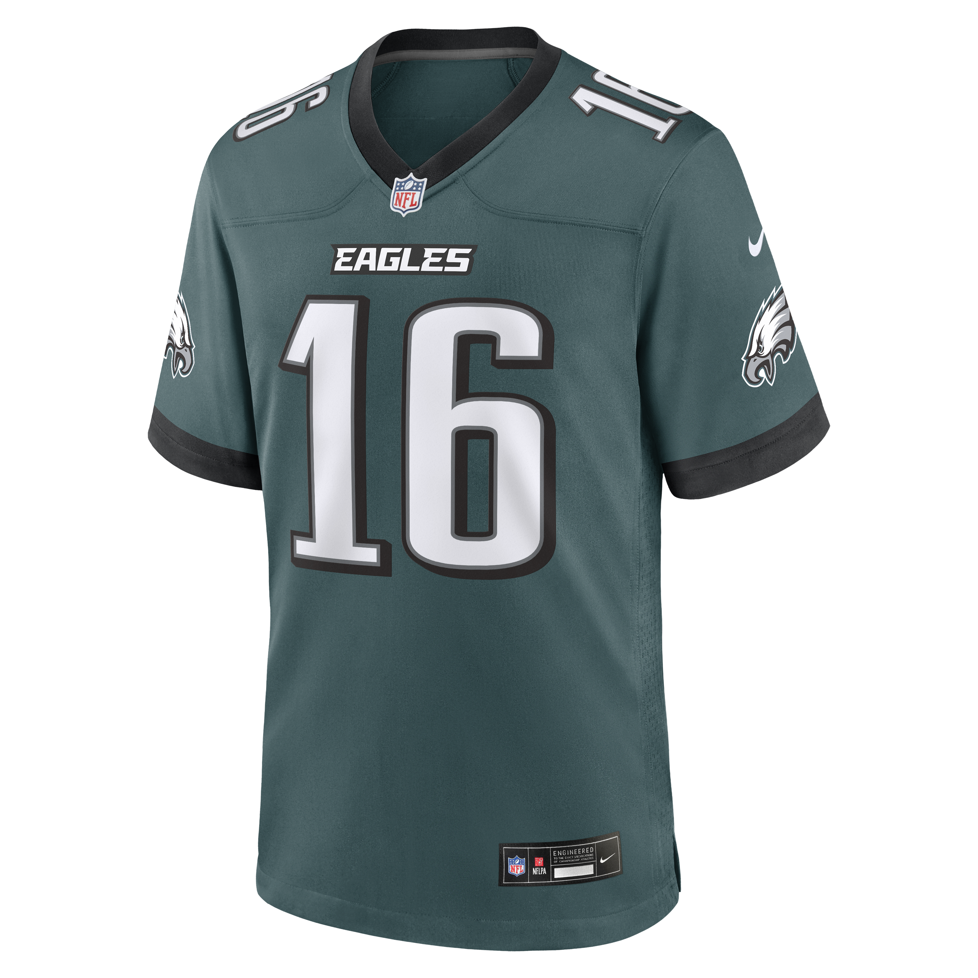 Tanner McKee Philadelphia Eagles Nike Team Game Jersey -  Midnight Green