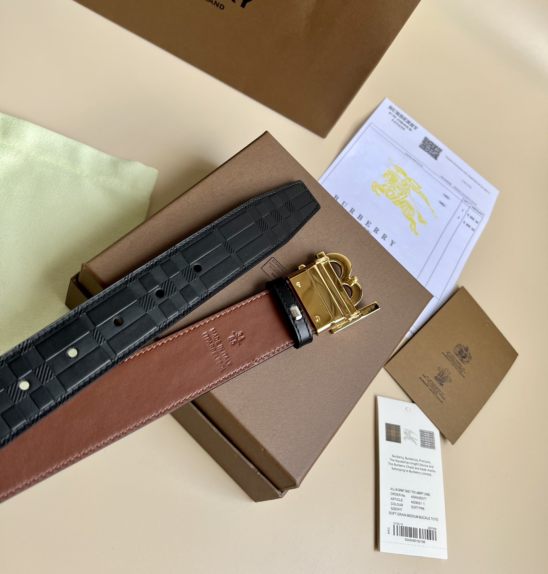 Burberry belt-17