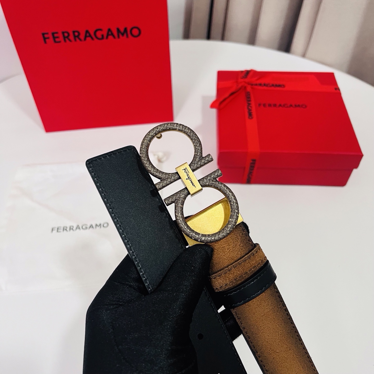 Ferragamo belt-75