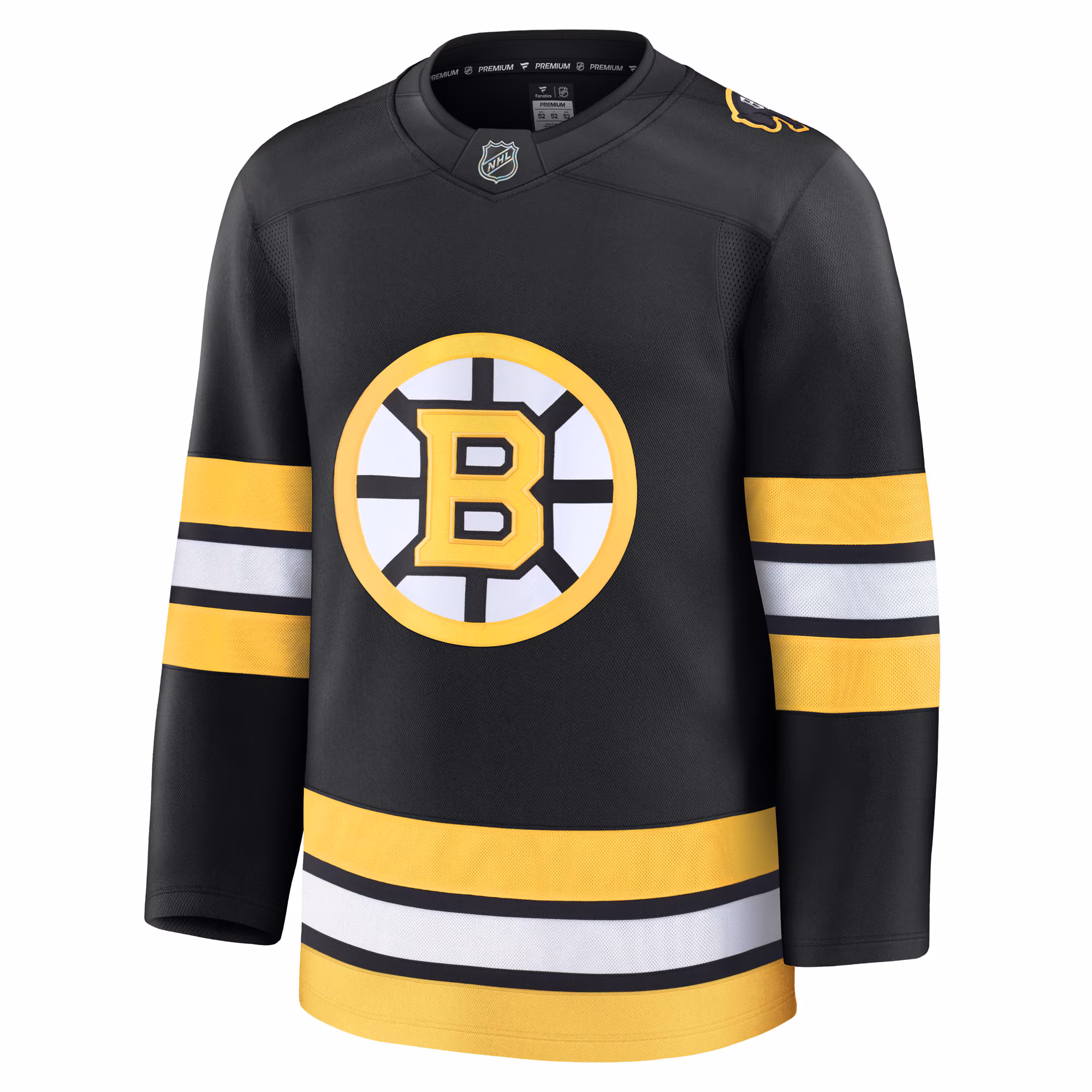 Boston Bruins Fanatics Home Premium Jersey - Black