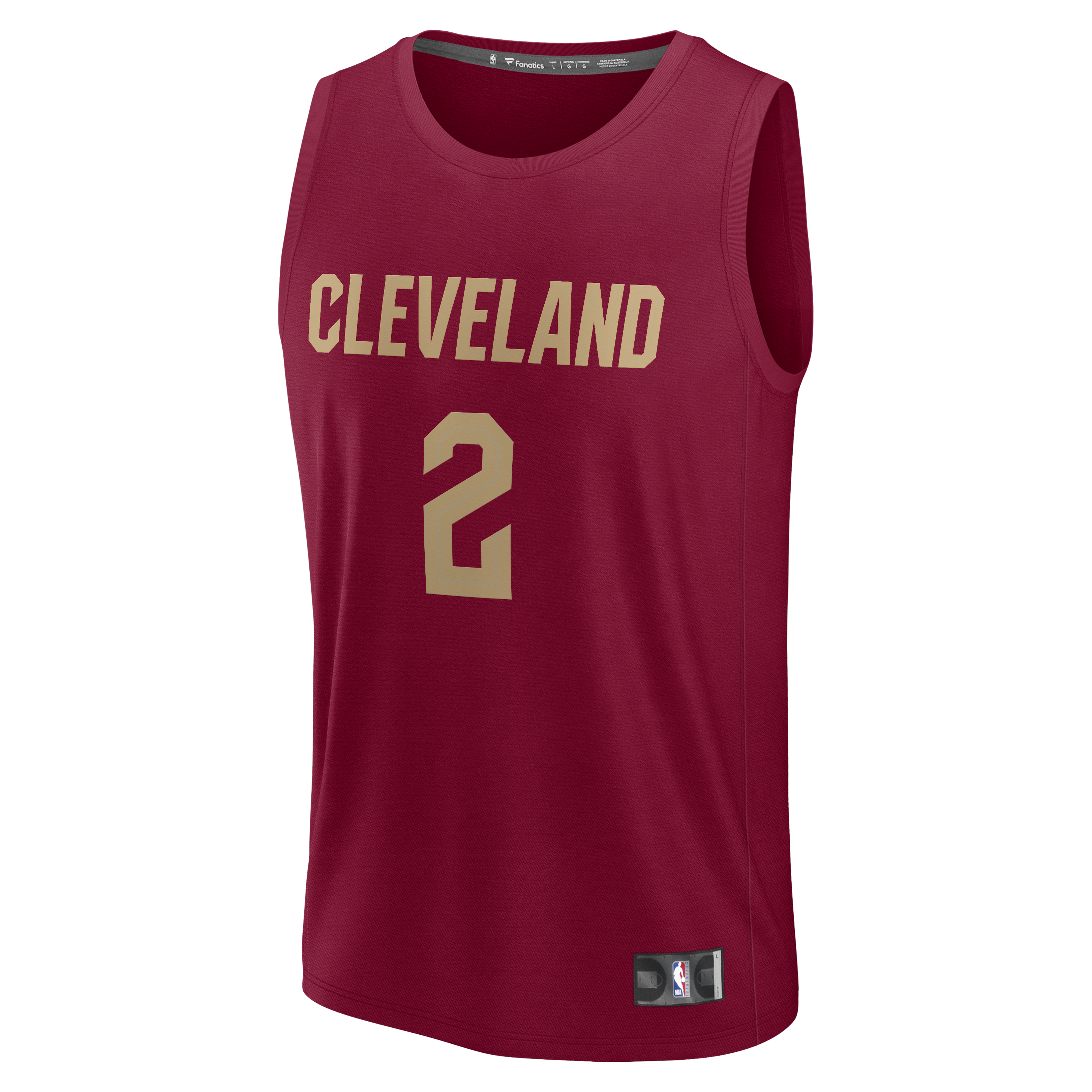 Lonzo Ball Cleveland Cavaliers Fanatics Fast Break Replica Jersey - Wine - Icon Edition