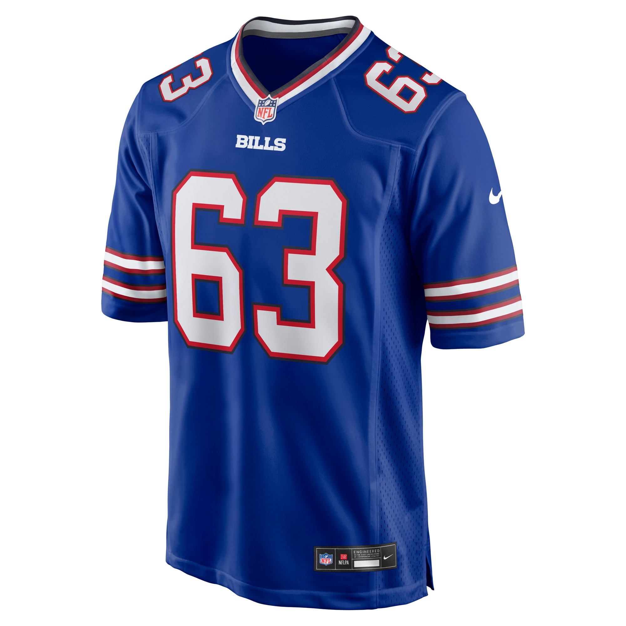 Austin Corbett Buffalo Bills Nike Team Game Jersey -  Royal