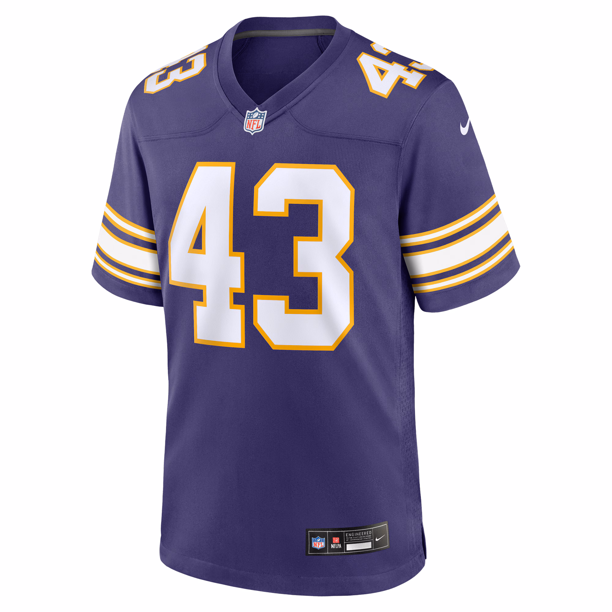 Andrew Van Ginkel Minnesota Vikings Nike Alternate Game Jersey - Purple