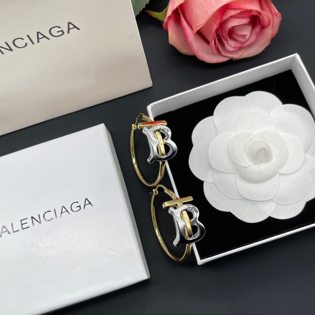 Balenciaga earrings-40