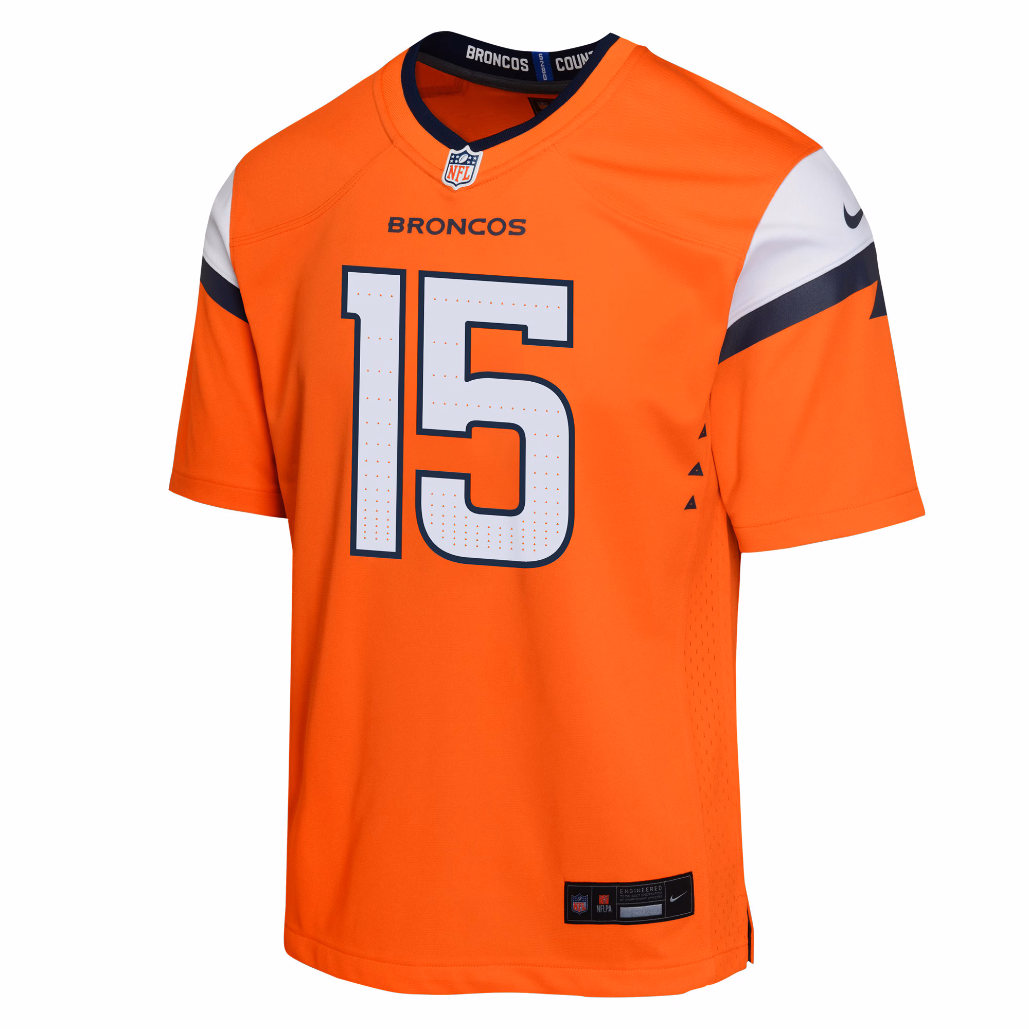 Nik Bonitto Denver Broncos Nike Youth Alternate Game Jersey - Orange